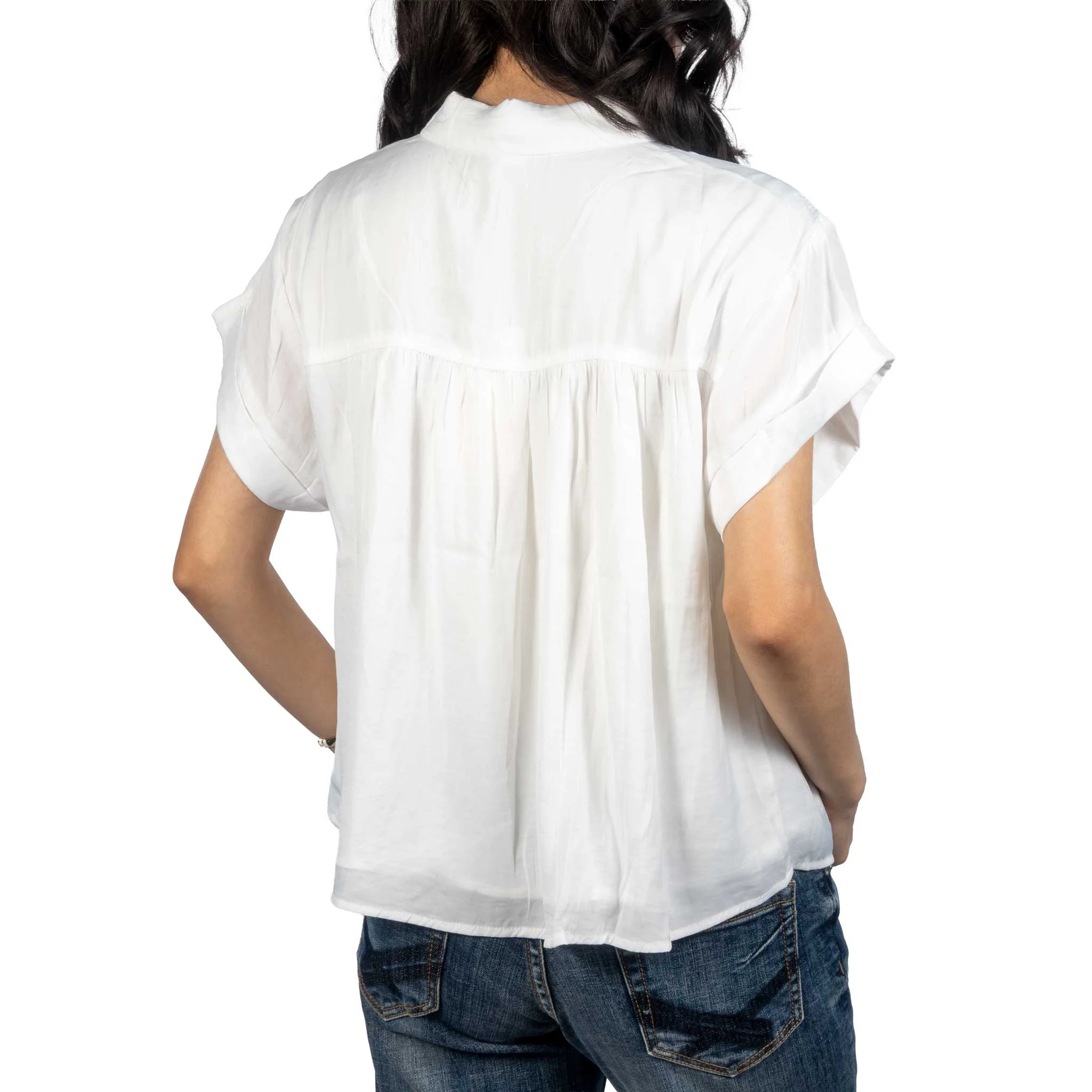 Dylan Chloe White Shirt - Image 3