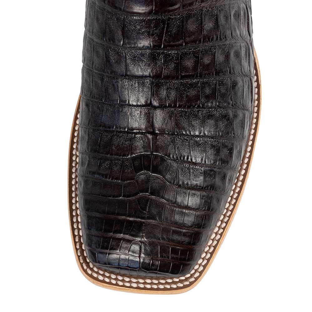 Horse Power Brown Caiman Belly Boot - Image 2