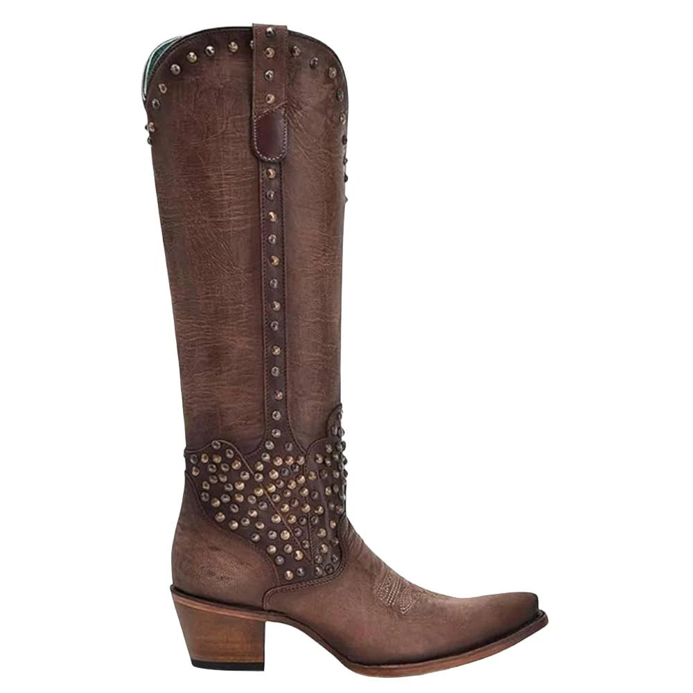 Corral Studded Tall Boot - FINAL SALE - Image 2