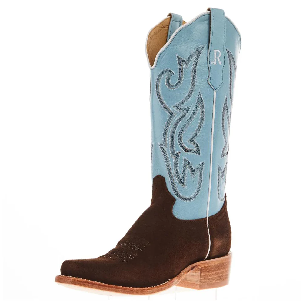 R. Watson Women's Heavy Roughout Cutter Toe Boot