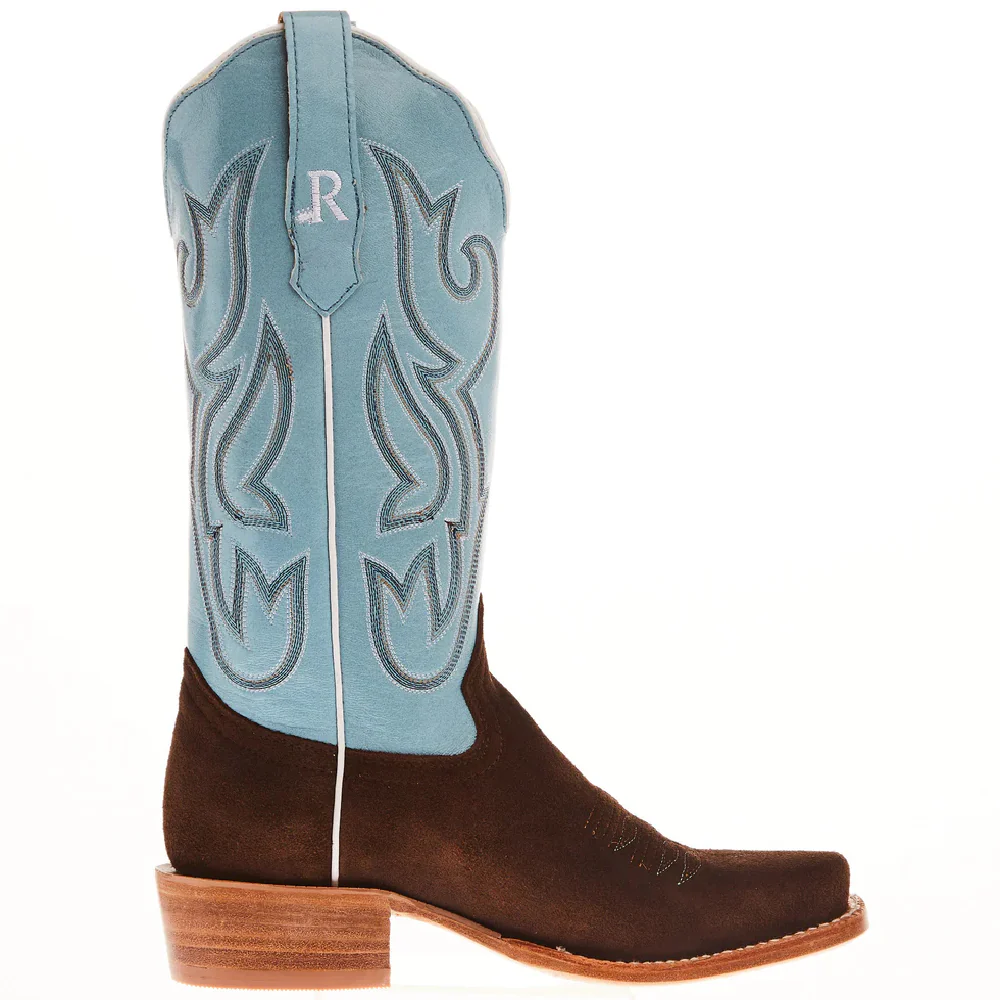 R. Watson Women's Heavy Roughout Cutter Toe Boot - Image 5