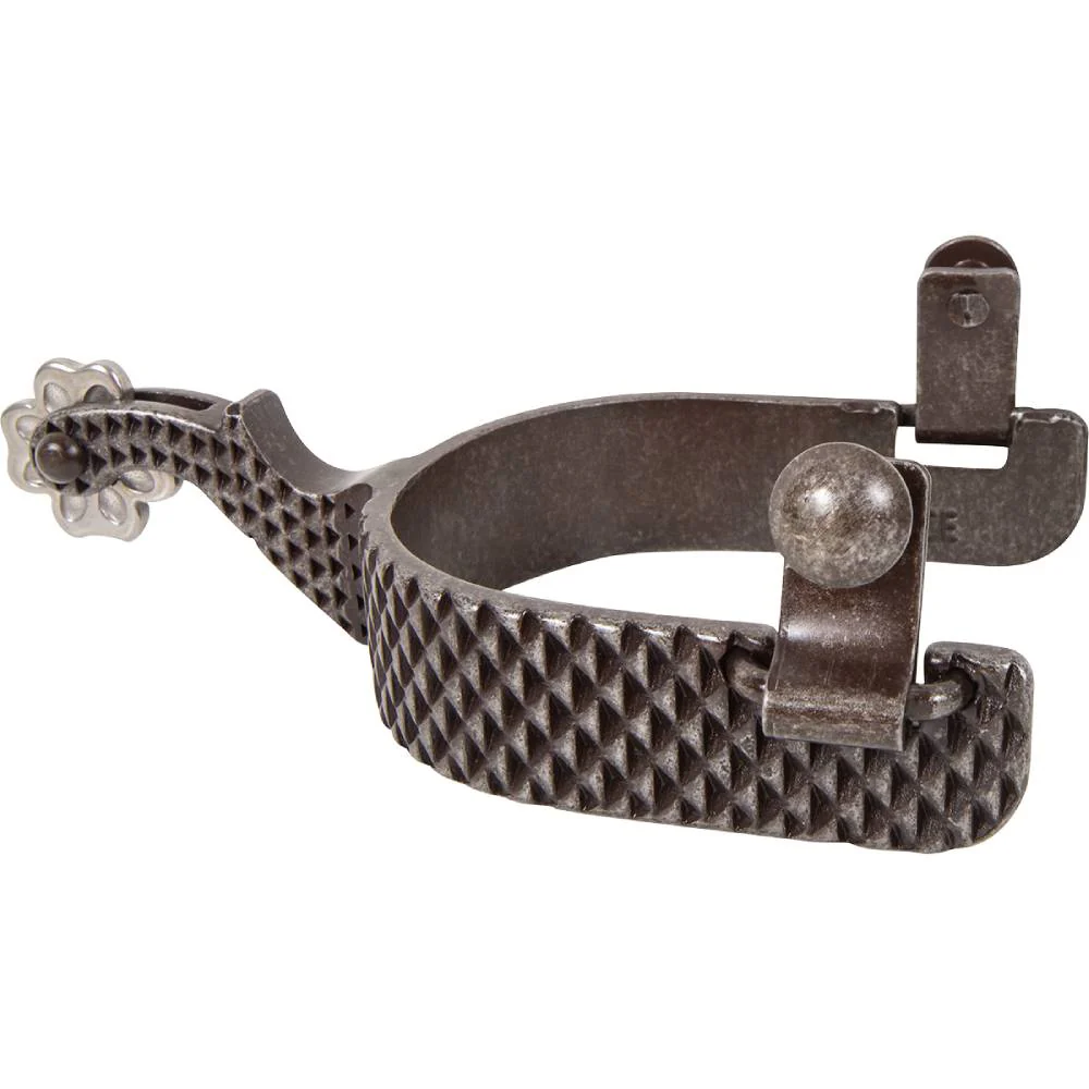 Classic Equine 1" Performance Series Rasp Design Spurs