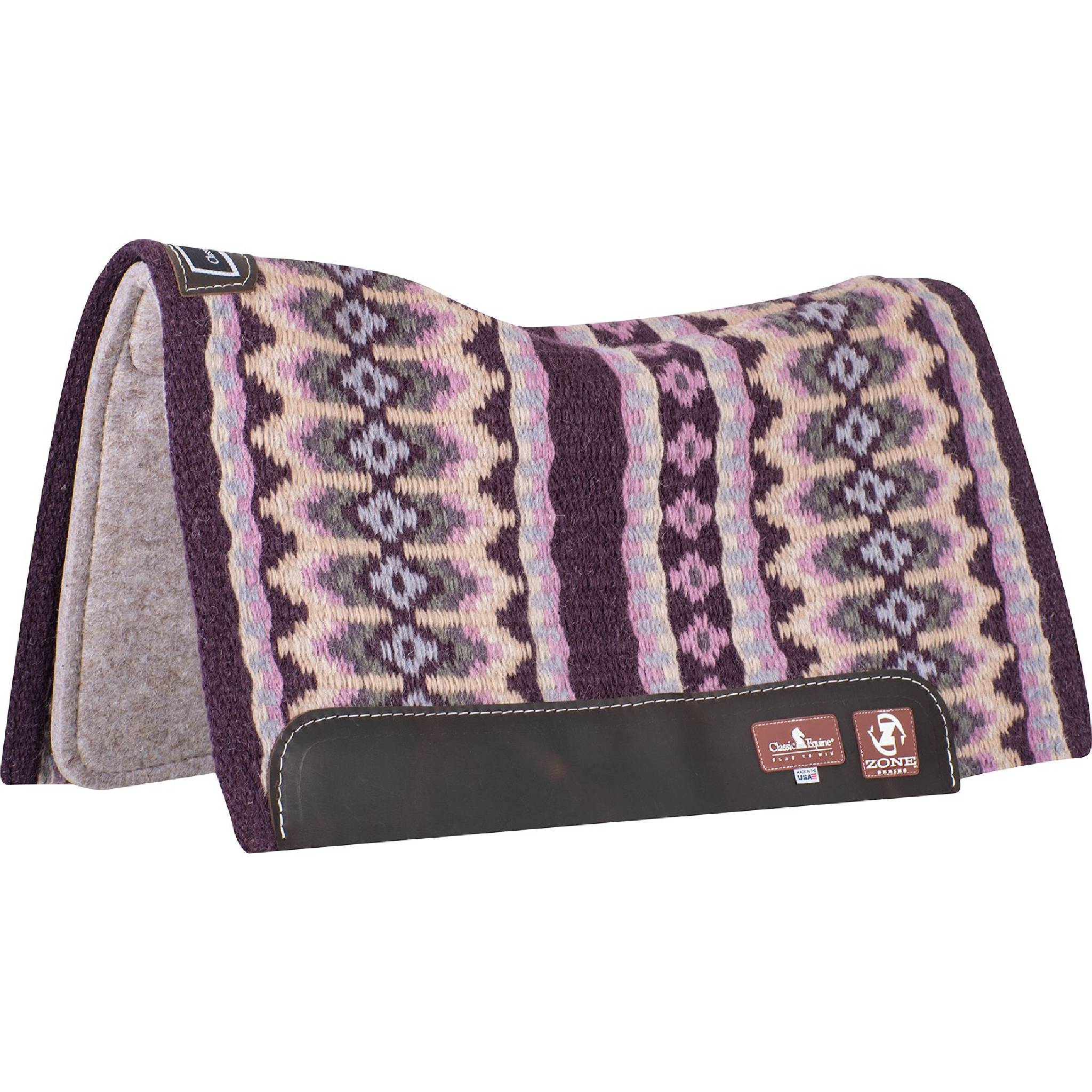 Classic Equine 100% Felt Wool Top Barrel Pad - Image 2