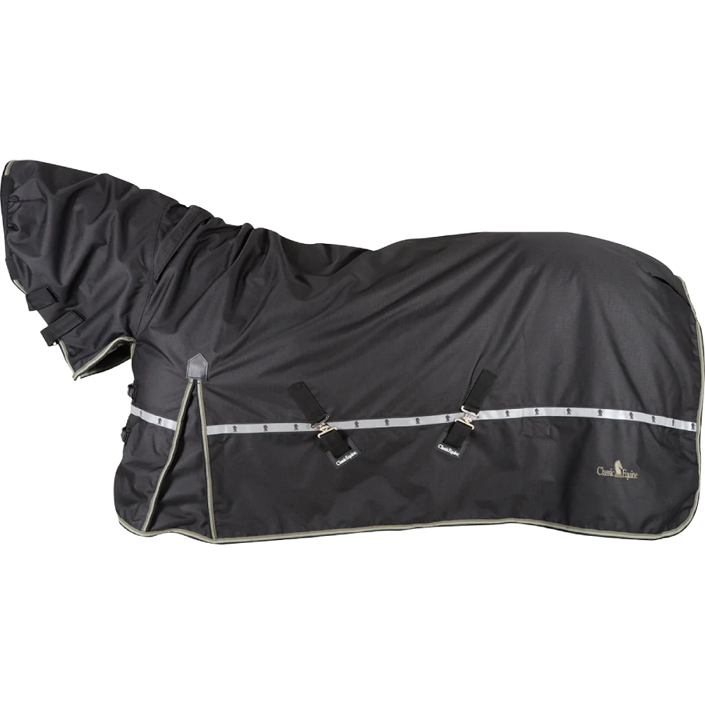 Classic Equine 5K Cross Trainer Hooded Winter Blanket - Image 2