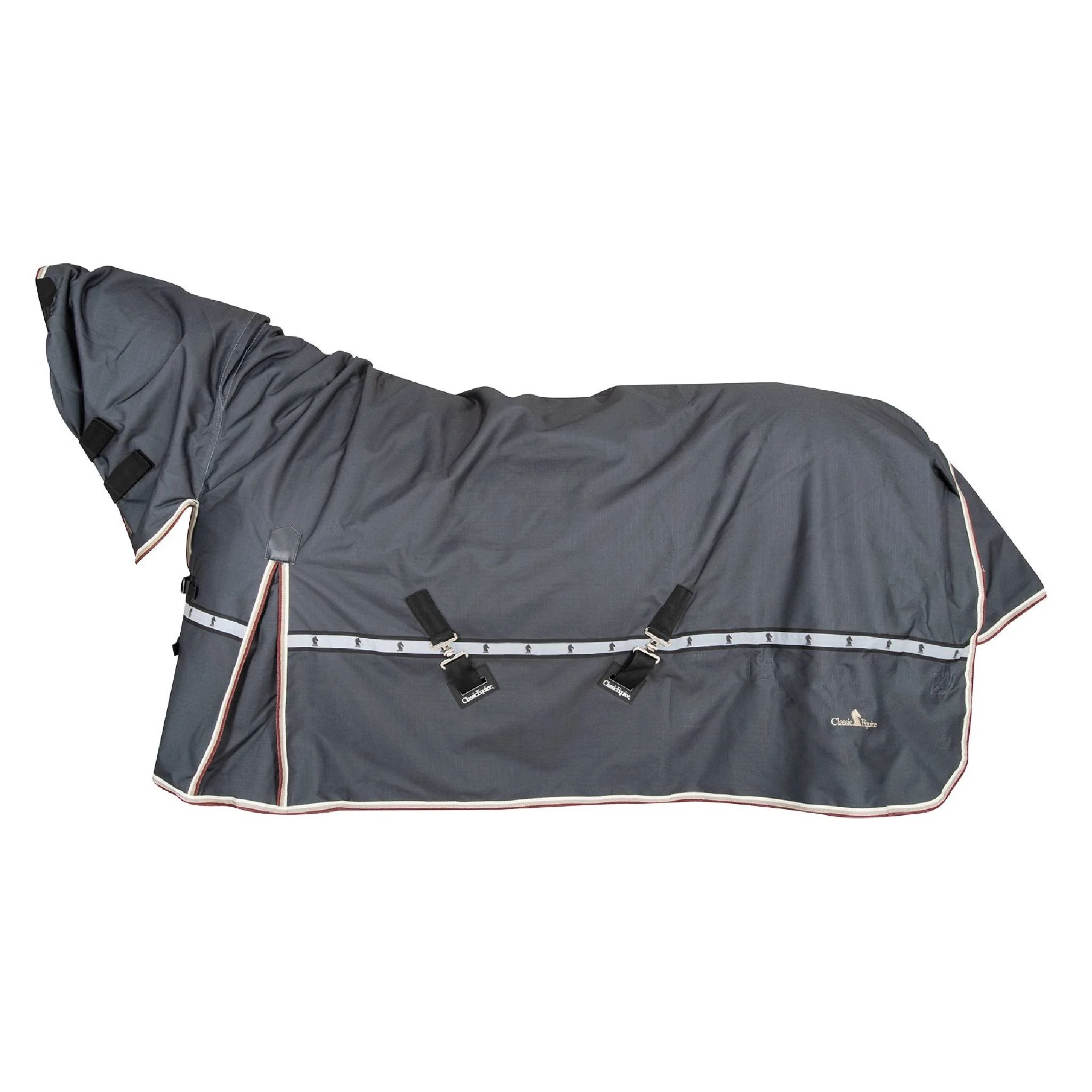 Classic Equine 5K Cross Trainer Hooded Winter Blanket - Image 4