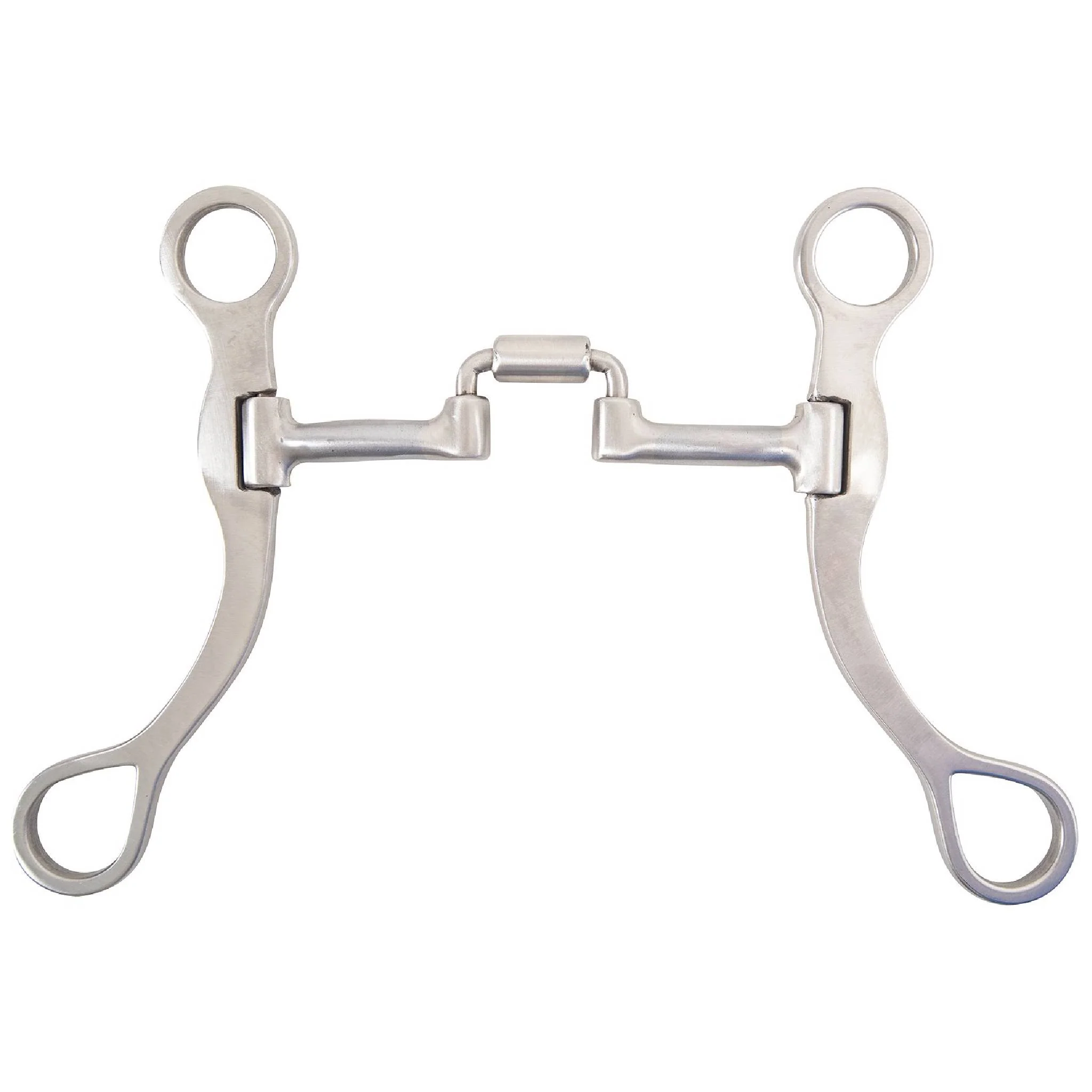 Classic Equine BitLogic 7-1/2" Cheek Low Port Barrel Bit - Image 2
