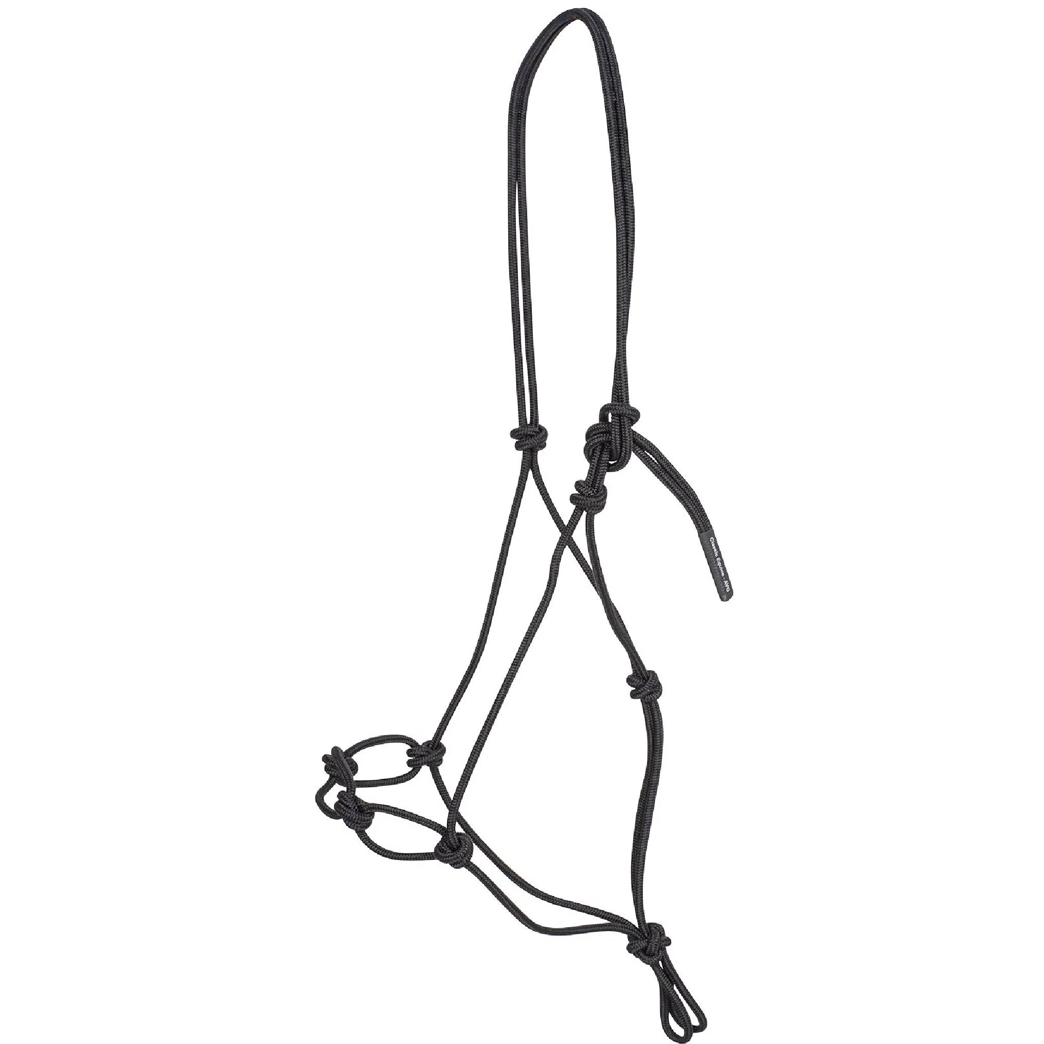 Classic Equine Chain Link Rope Halter - Image 2