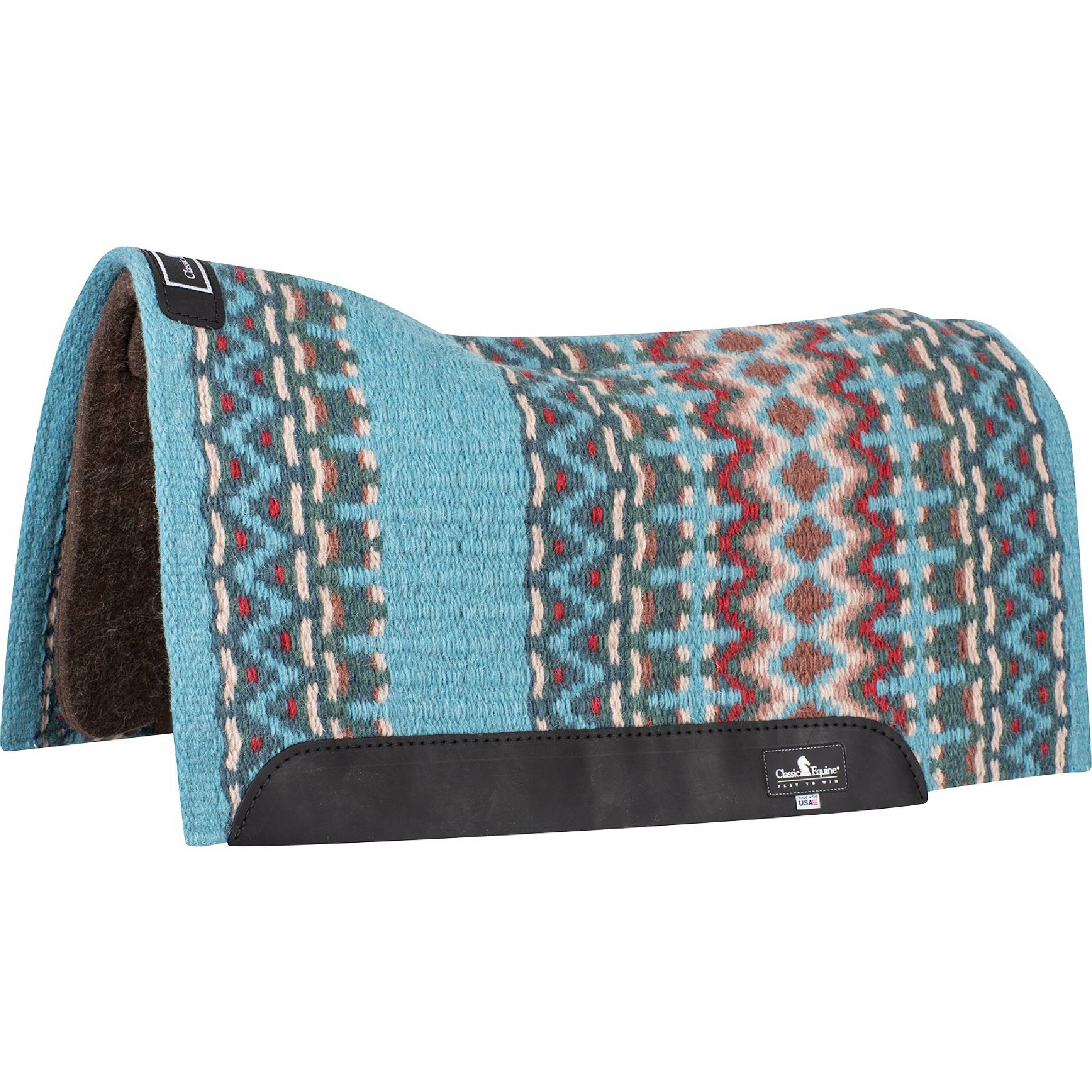 Classic Equine Contour Wool Top Alpaca Pad - 32"x34"