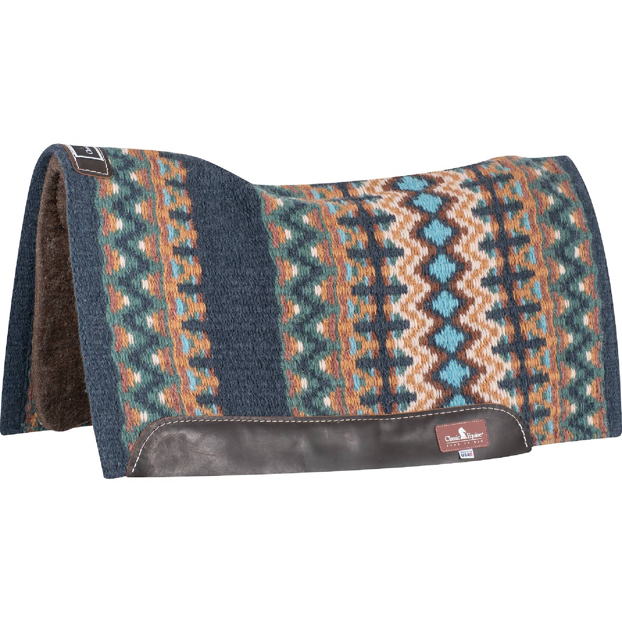 Classic Equine Contour Wool Top Alpaca Pad - 32"x34" - Image 5