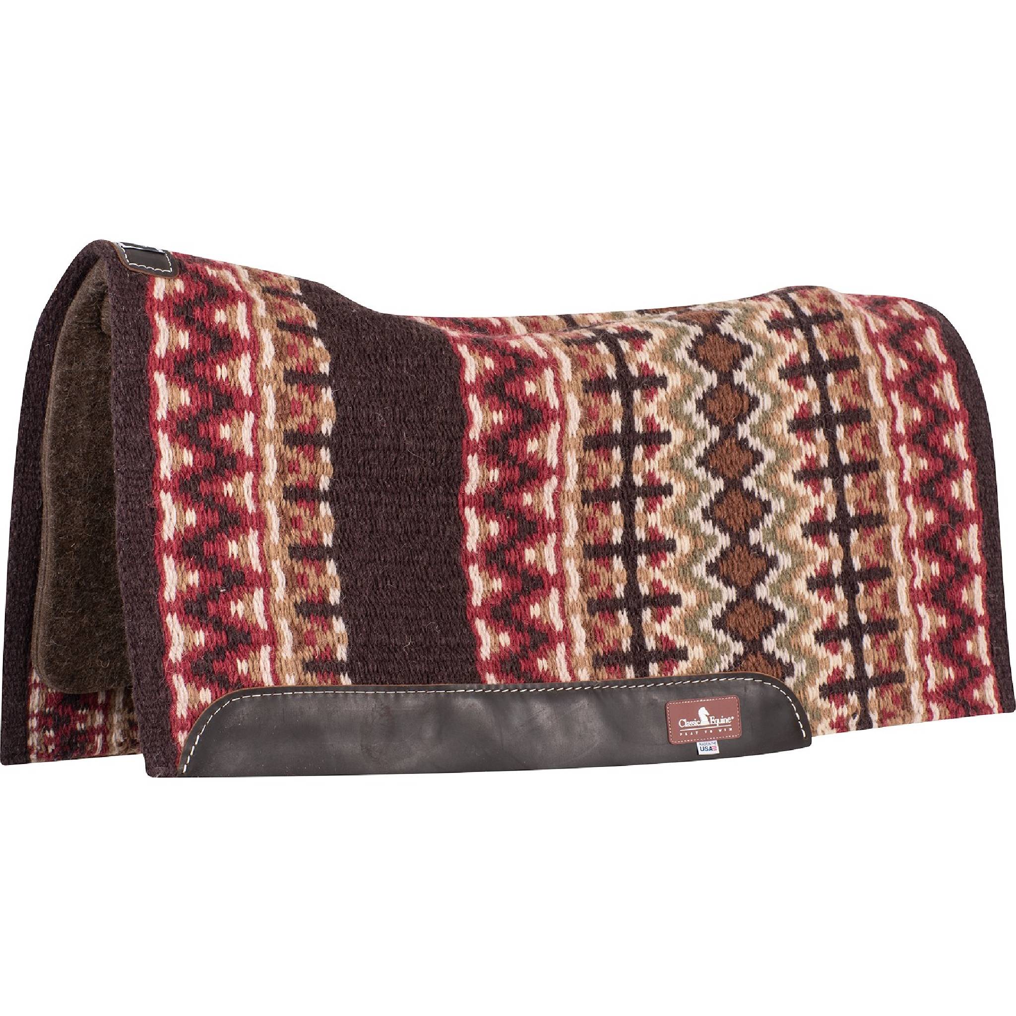 Classic Equine Contour Blanket Top Alpaca Pad - 34"x38" - Image 2