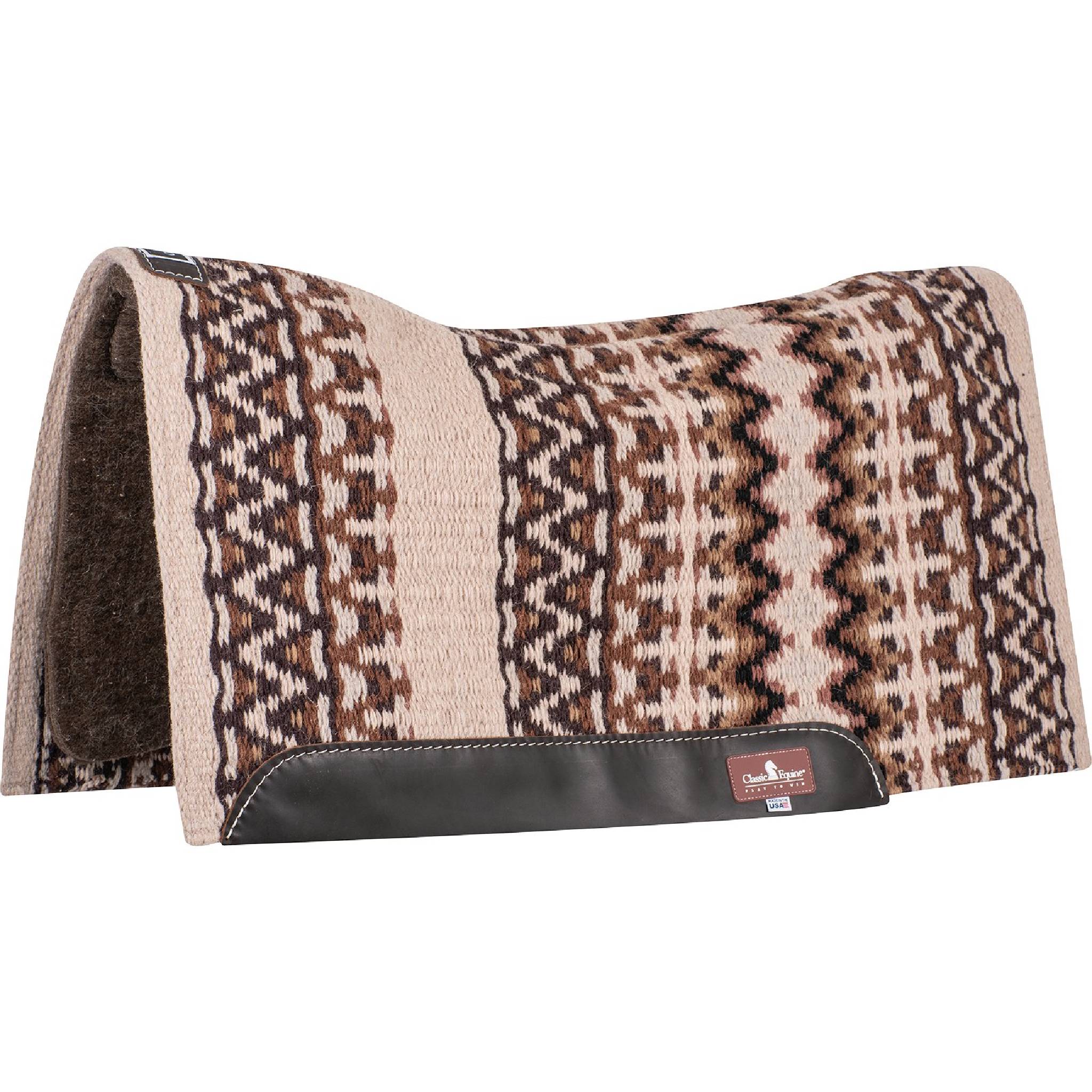 Classic Equine Contour Blanket Top Alpaca Pad - 34"x38" - Image 3