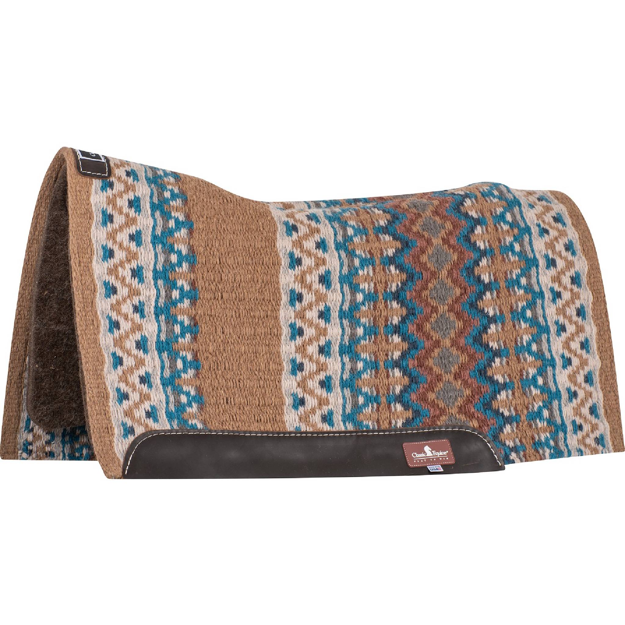 Classic Equine Contour Blanket Top Alpaca Pad - 34"x38" - Image 4