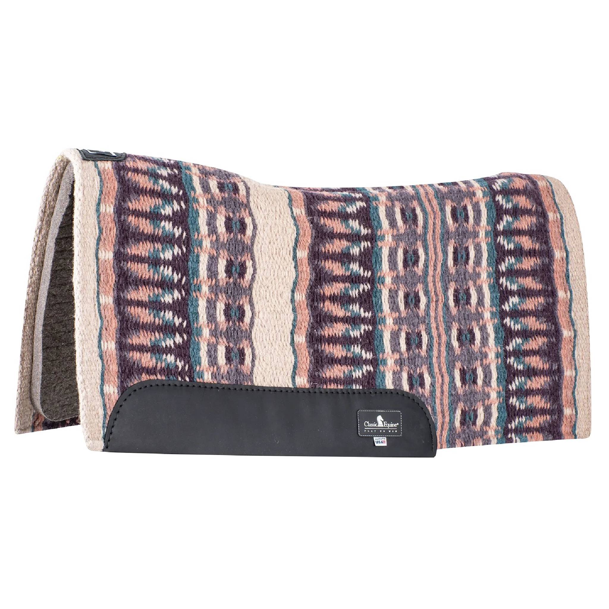 Classic Equine Contour Wool Top Felt Pad - 32"x34" - Image 3