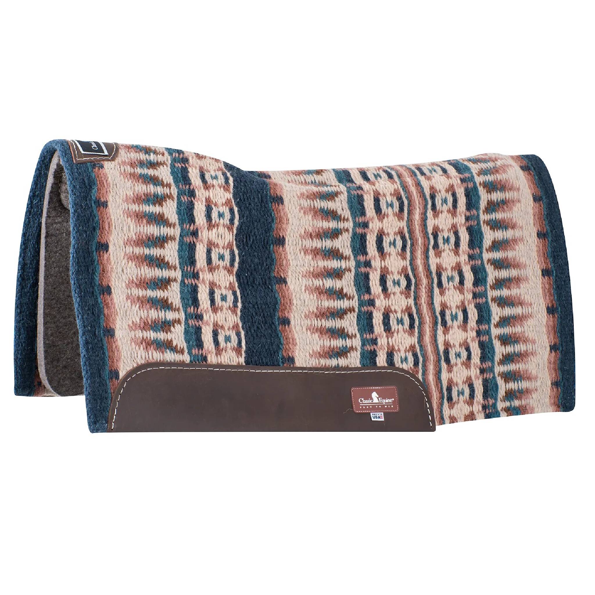 Classic Equine Contour Wool Top Felt Pad - 32"x34" - Image 4