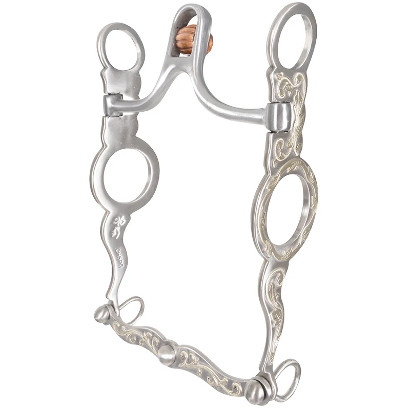 Classic Equine Cowhorse Collection San Joaquin Port Bit With Tongue Relief