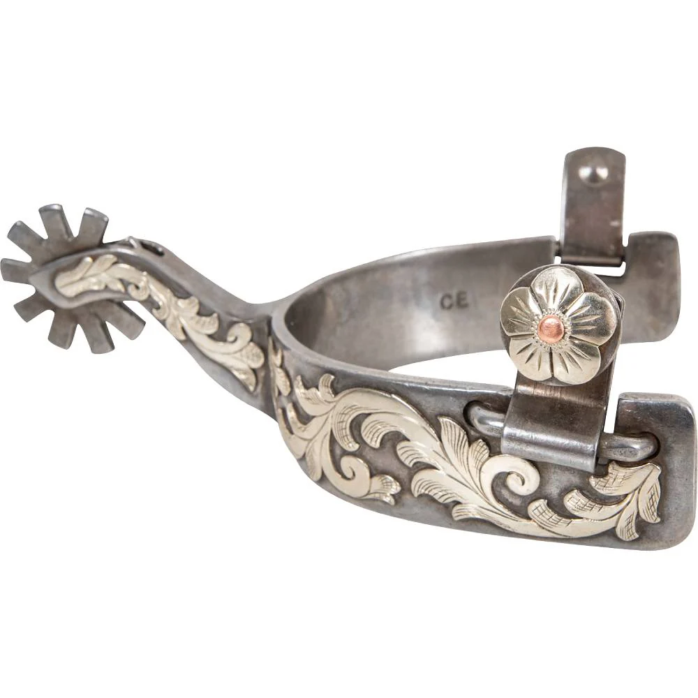 Classic Equine Performance Series Floral Spurs