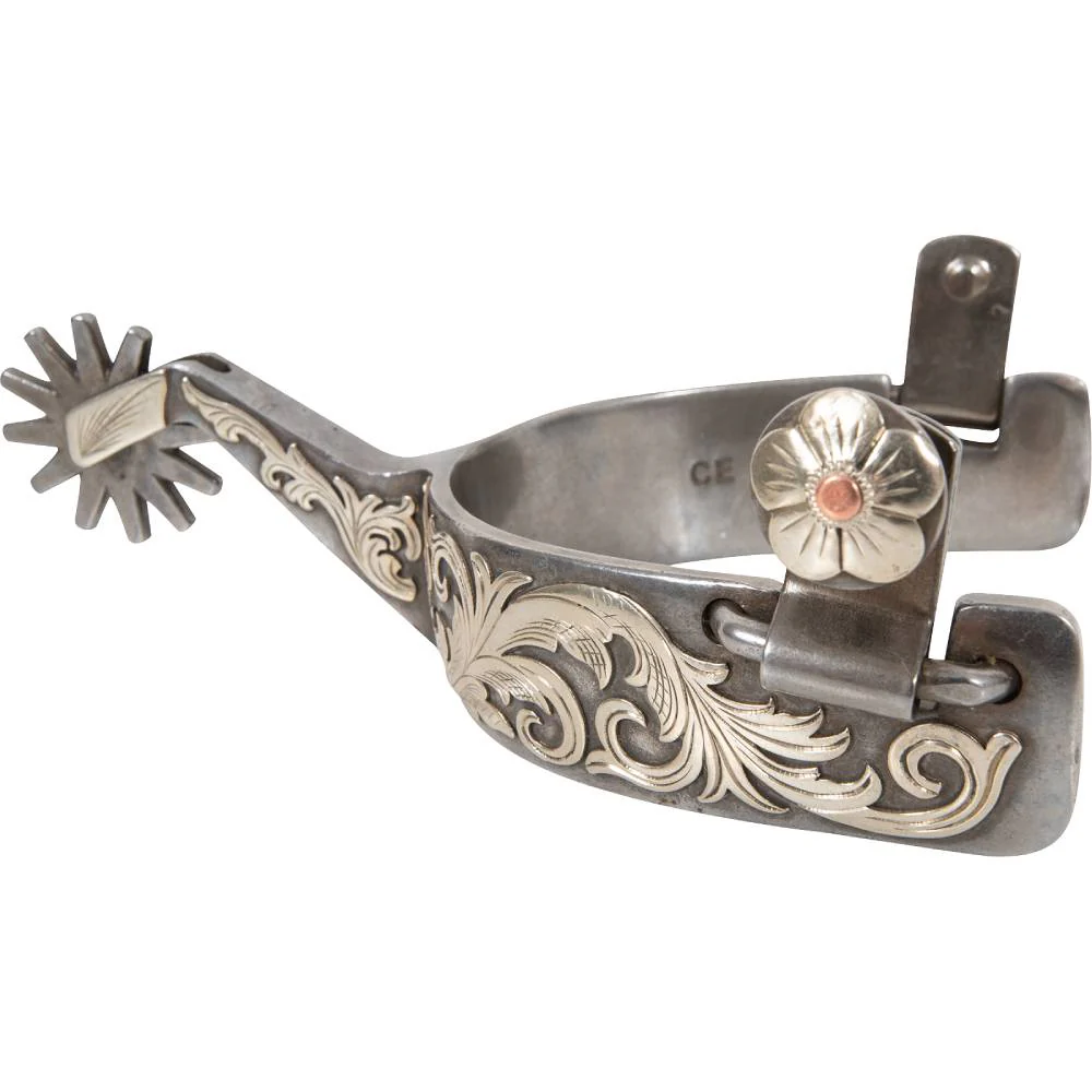 Classic Equine Performance Series Floral Spurs