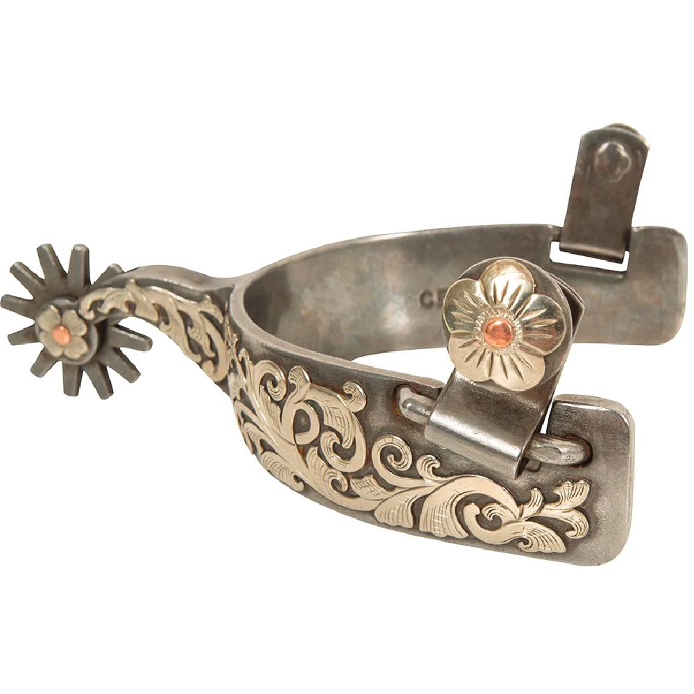 Classic Equine Performance Series Mens 2" Shank Spurs