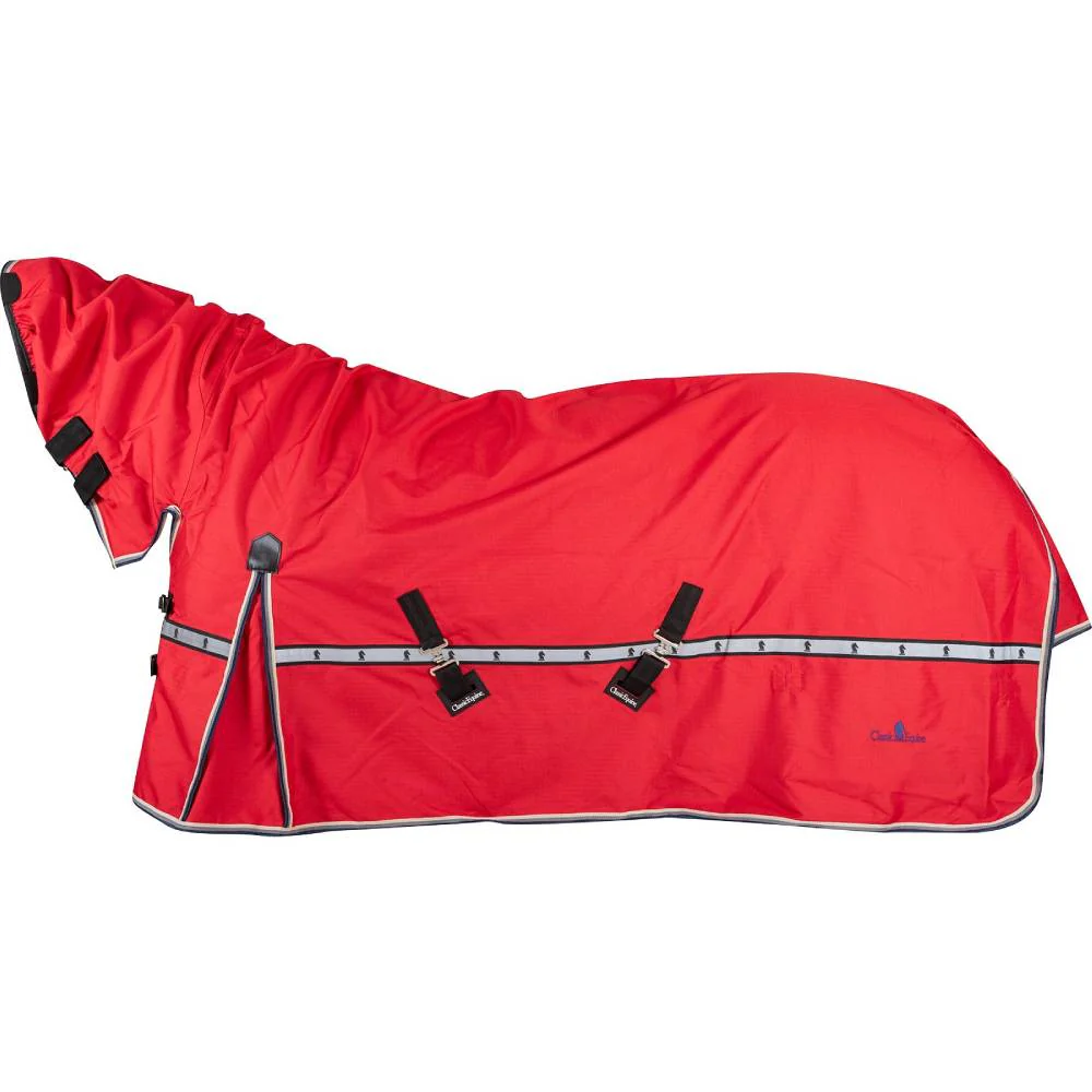 Classic Equine Windbreaker Turnout Sheet With Hood - Image 3