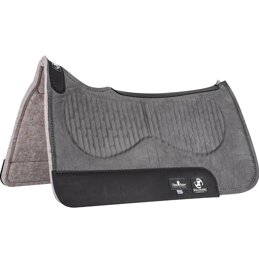 Classic Equine Zone Micro Suede/Felt Pad - Image 2