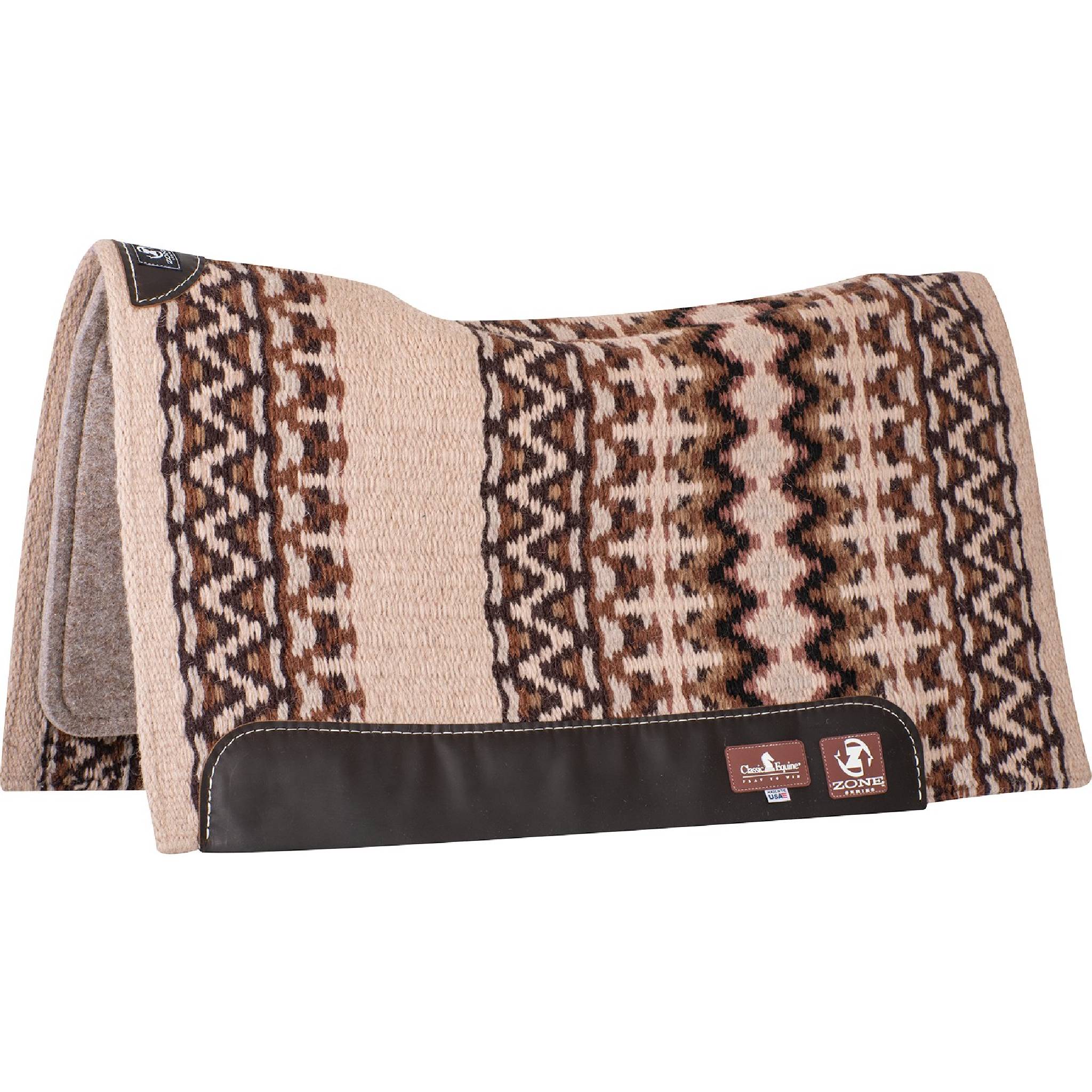 Classic Equine Zone Wool Top Pad 34"x38" - Image 3