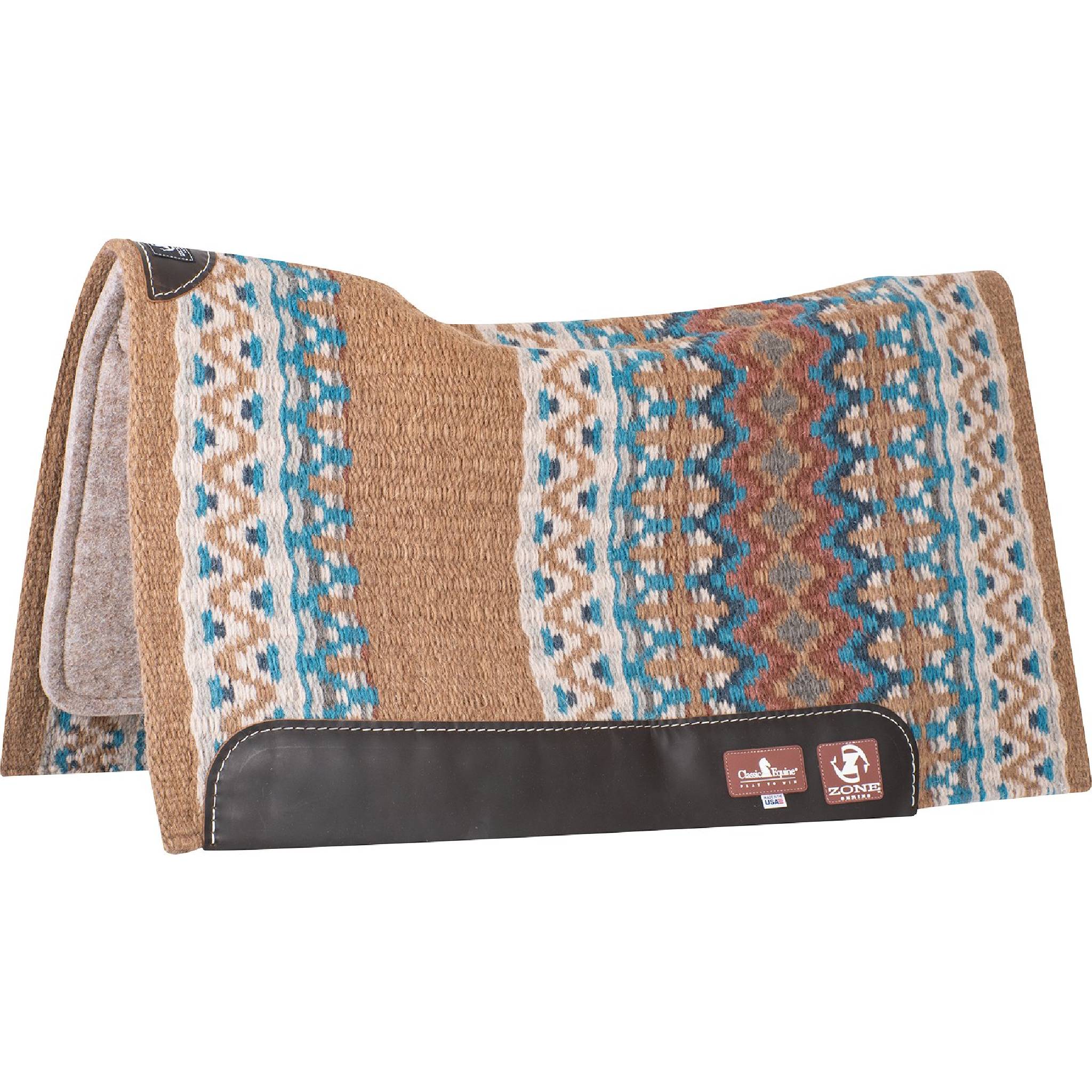 Classic Equine Zone Wool Top Pad 34"x38" - Image 4