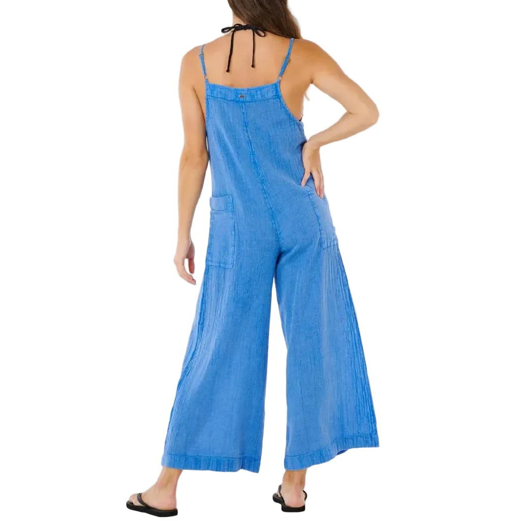 Rip Curl Women's Bright Blue Classic Surf Jumpsuit - Image 2