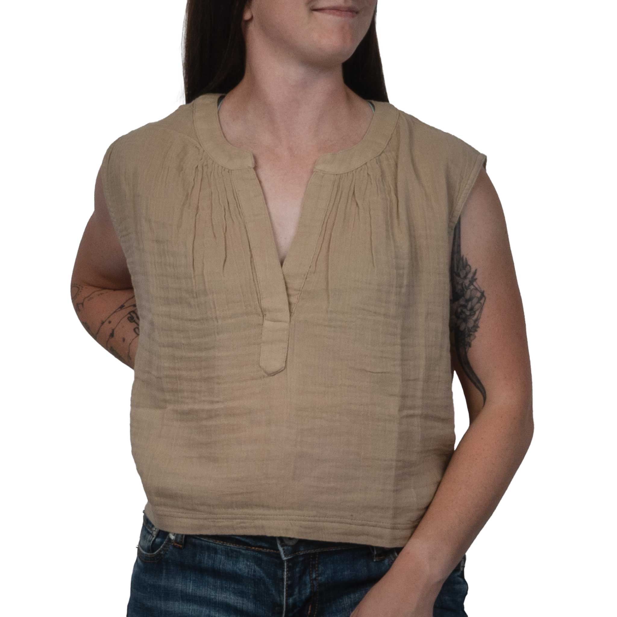Z Supply Cliffside V Neck Airy Top
