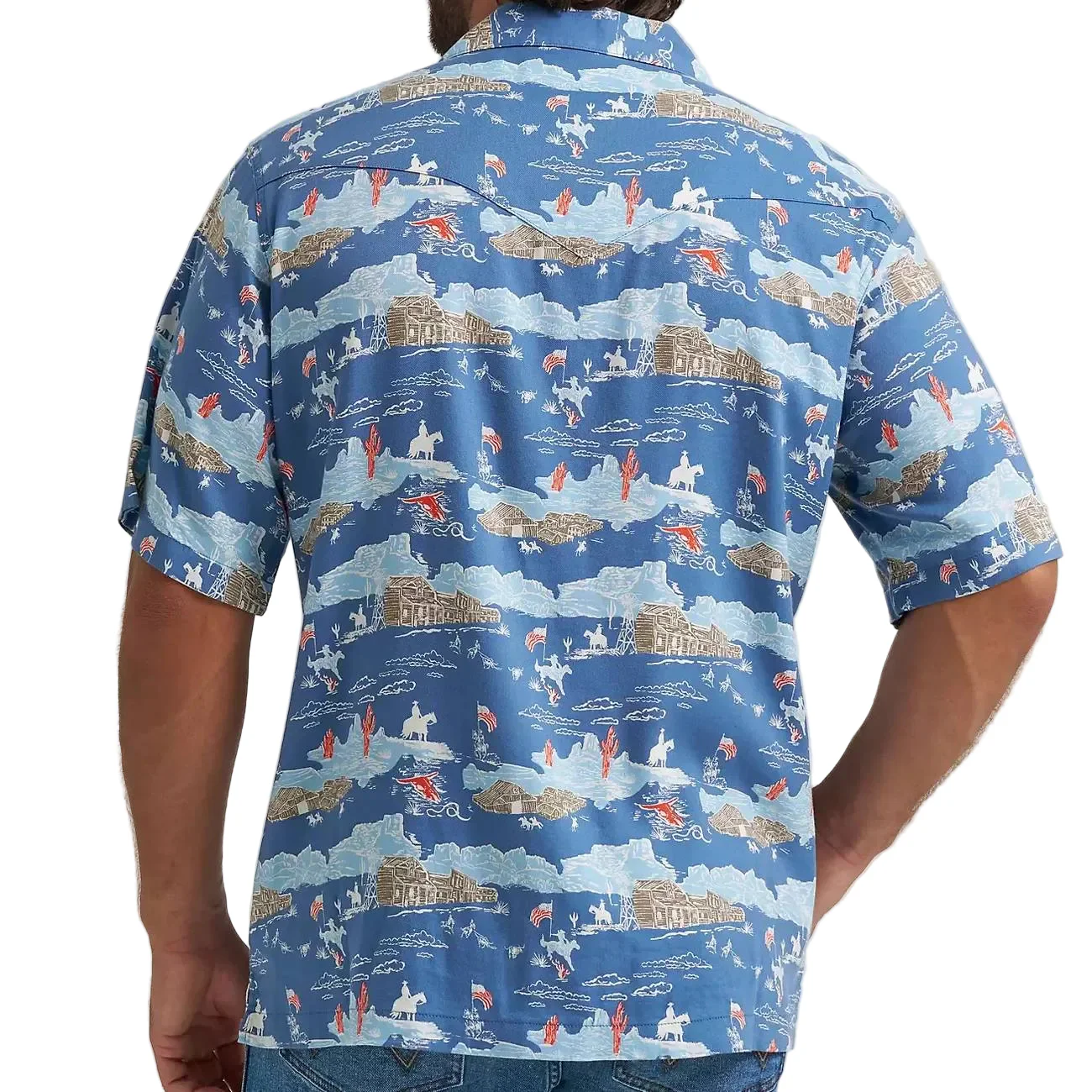 Wrangler Men's Coconut Cowboy Snap Shirt - Image 2