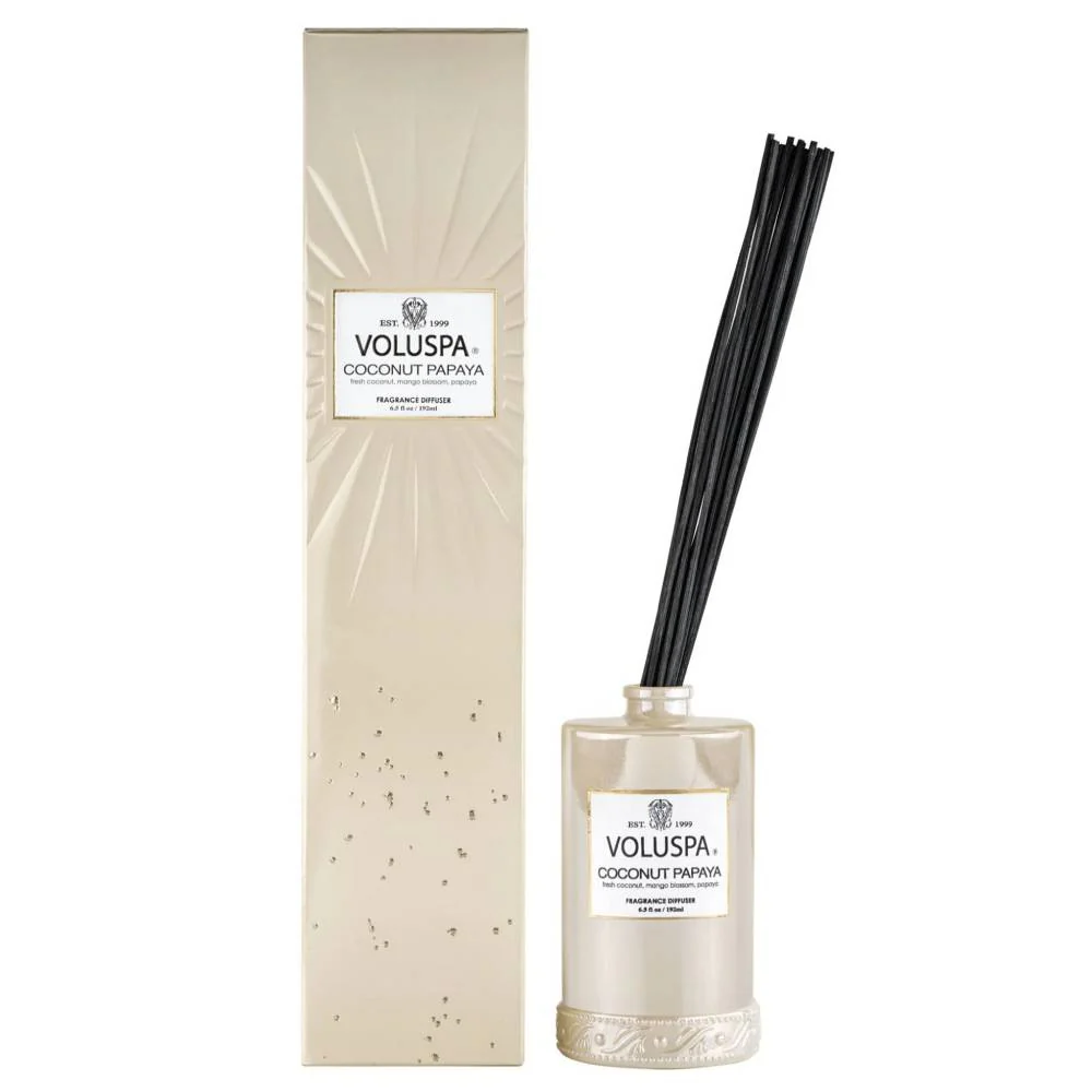 Voluspa Coconut Papaya Reed Diffuser - Image 2