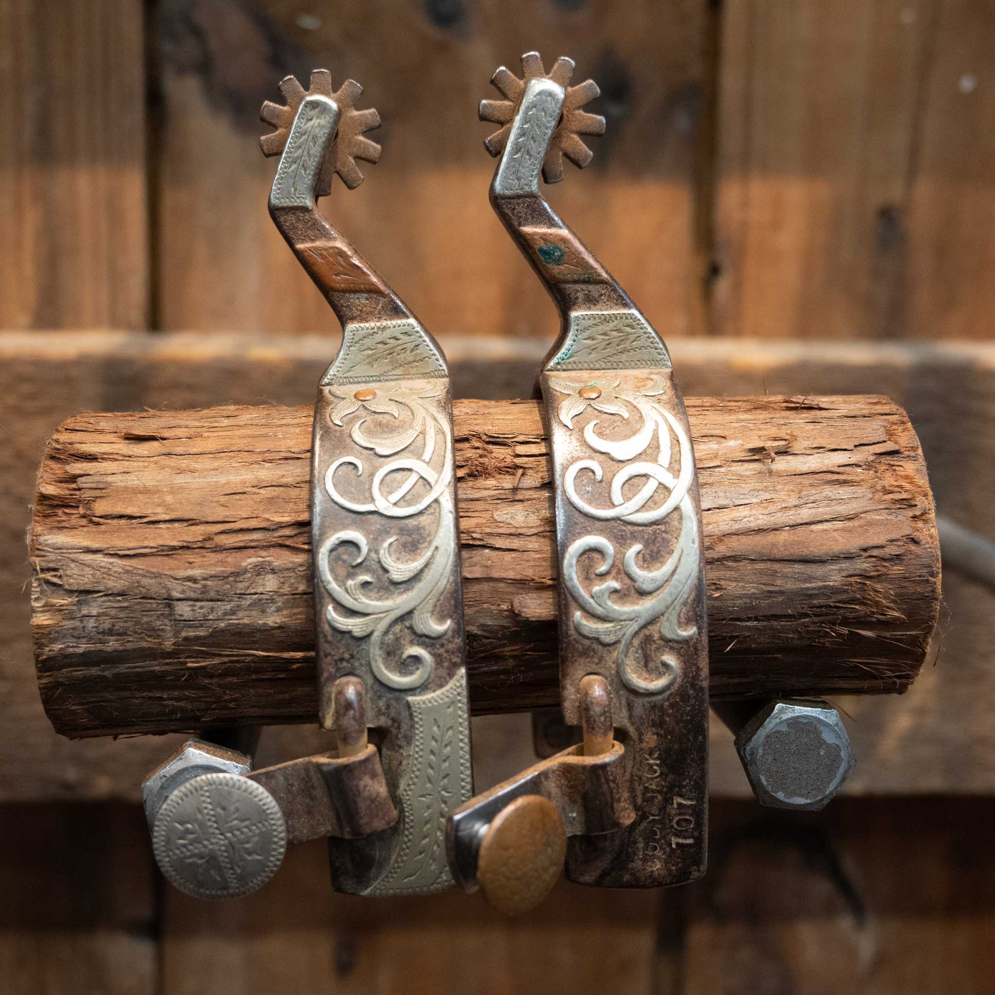 Cody Jack 10pt Floral Spurs