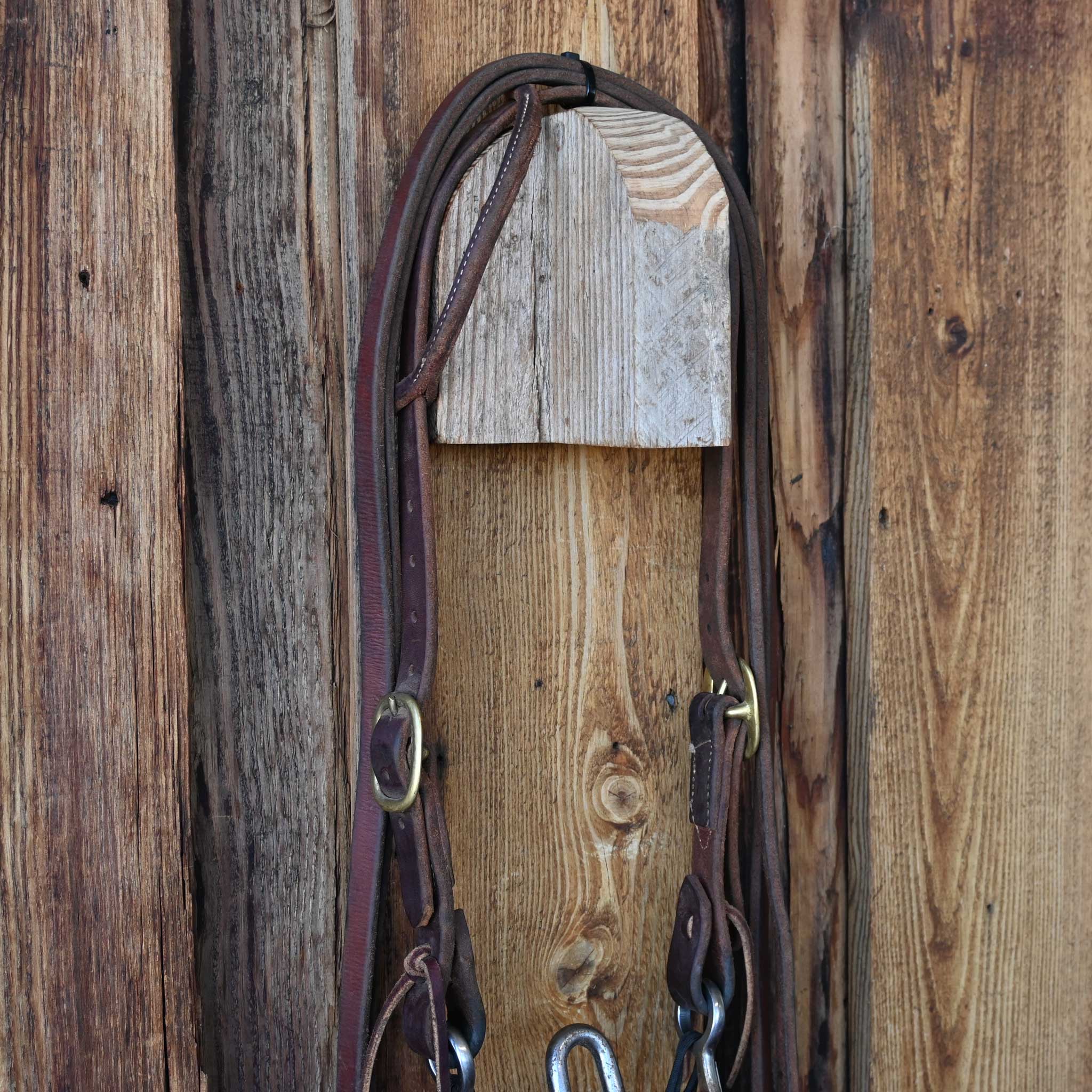 Collins Solid Port Bridle Rig w/Single Ear Headstall - Image 3