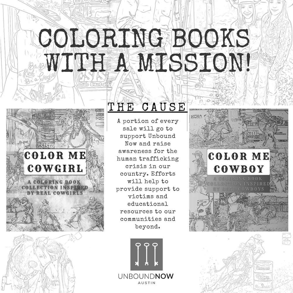 Color Me Cowgirl & Cowboy Coloring Books - Image 2