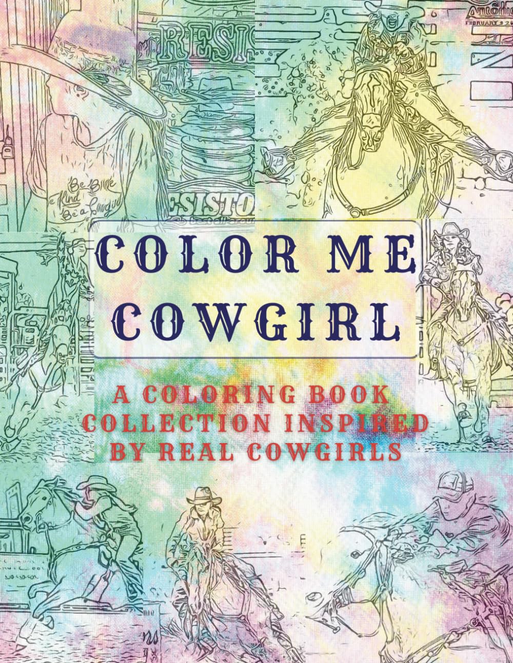 Color Me Cowgirl & Cowboy Coloring Books - Image 4