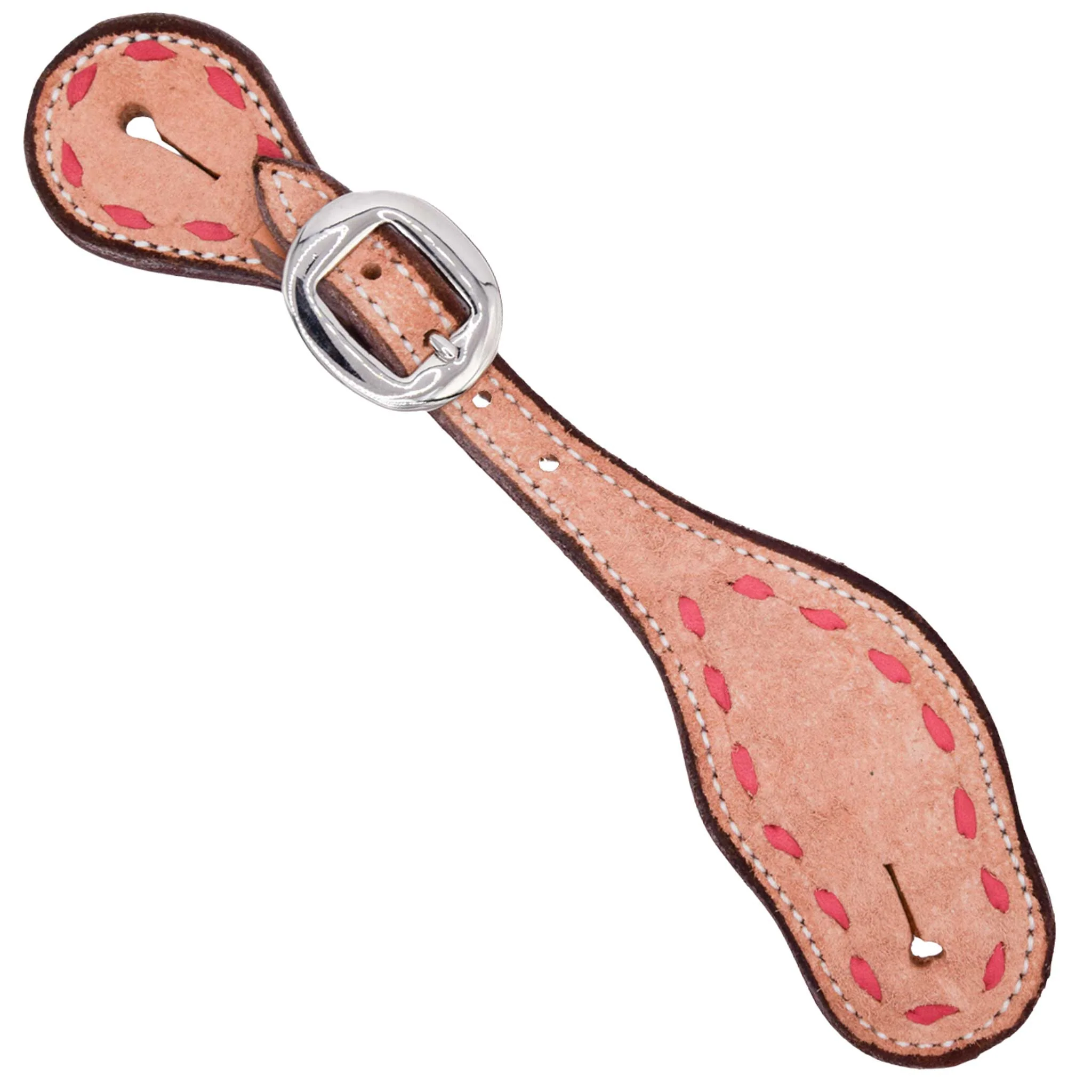 Teskey's Colored Buckstitch Ladies Spur Straps - Image 3