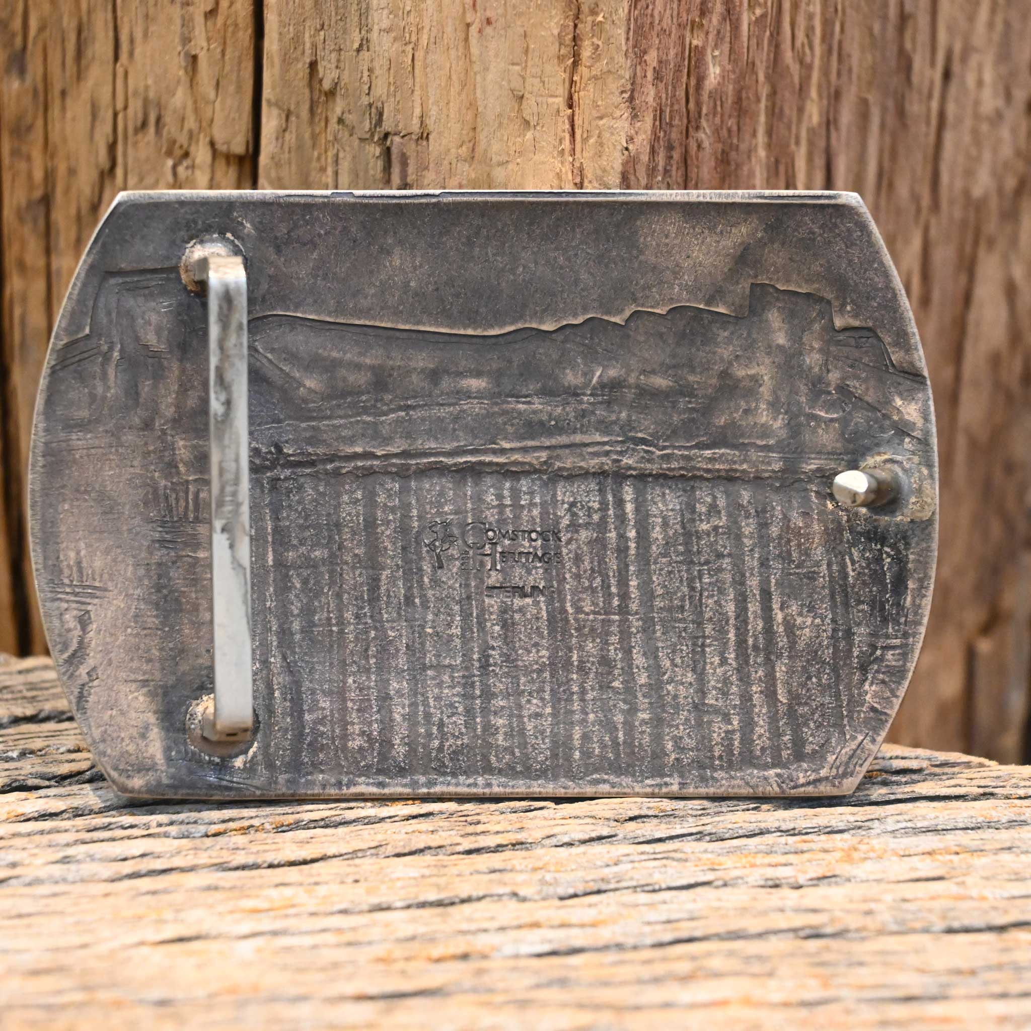 Comstock Bronc Rider Belt Buckle - Image 2
