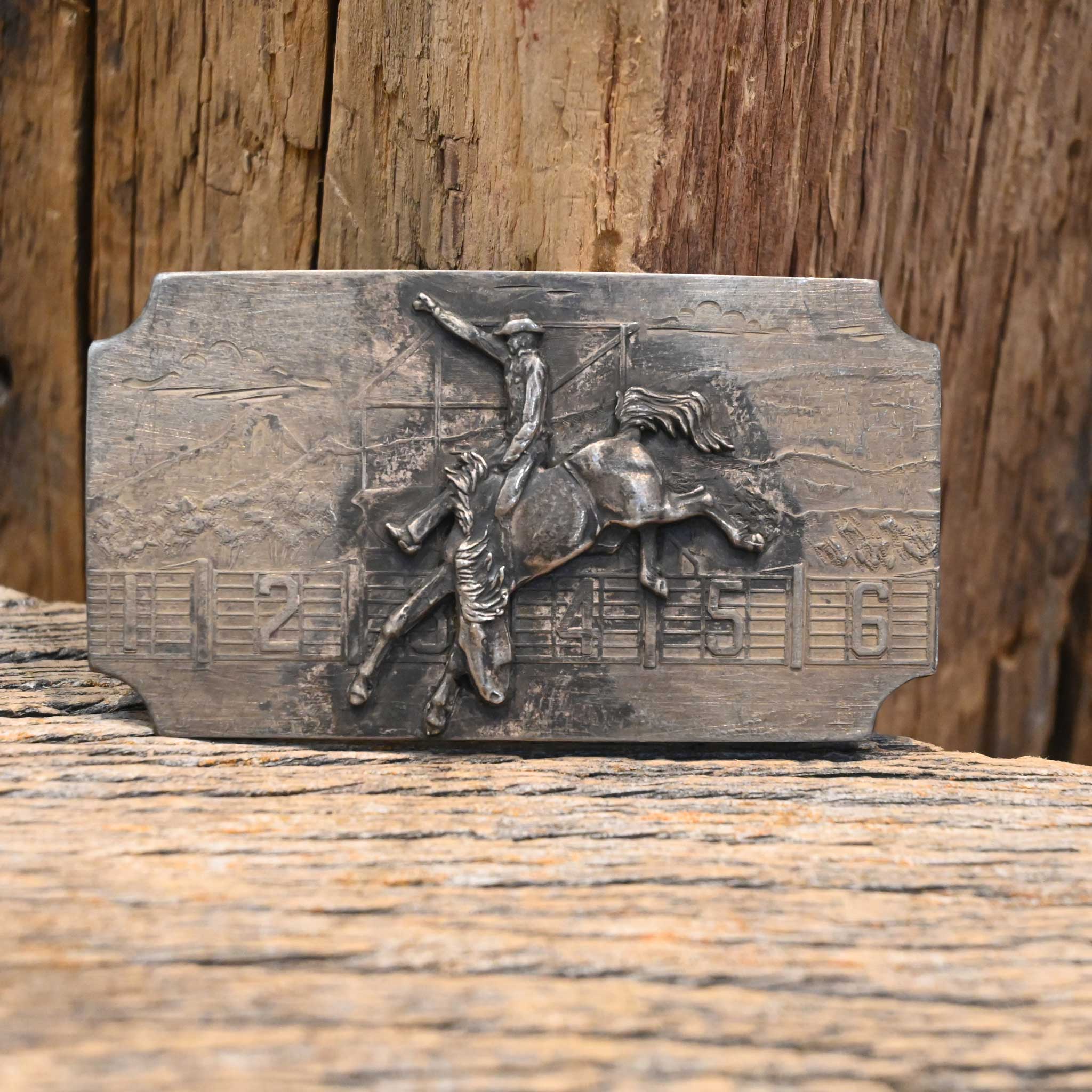 Comstock AR Bronc Belt Buckle