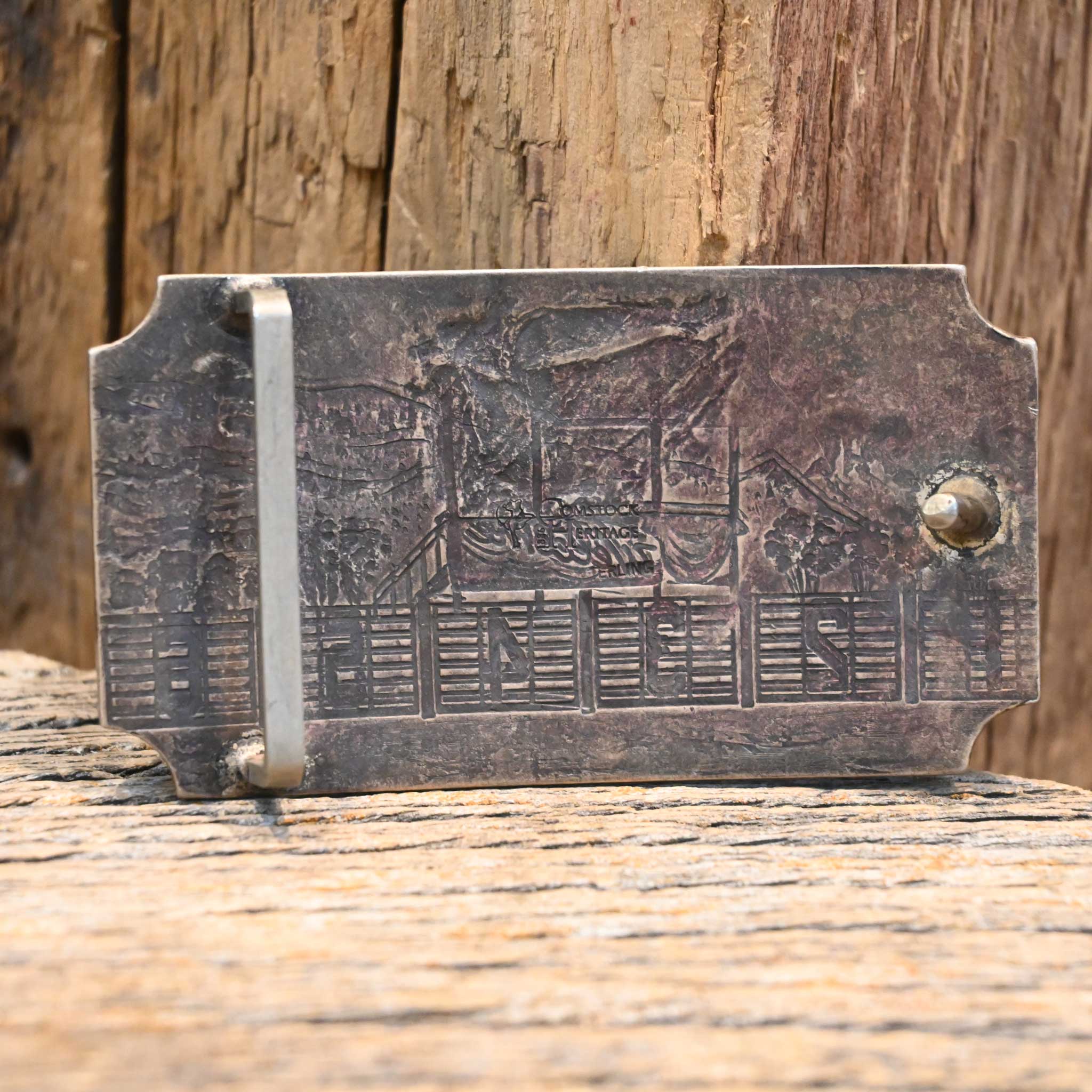Comstock AR Bronc Belt Buckle - Image 2
