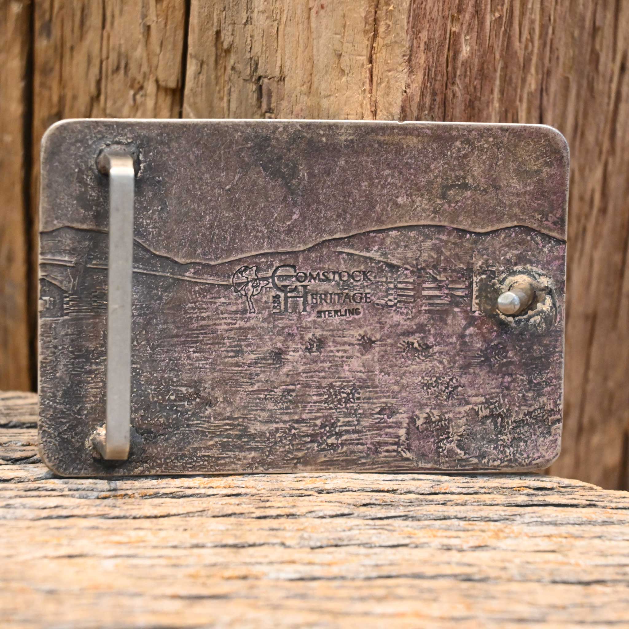 Comstock Buckin' Bronc Belt Buckle - Image 2