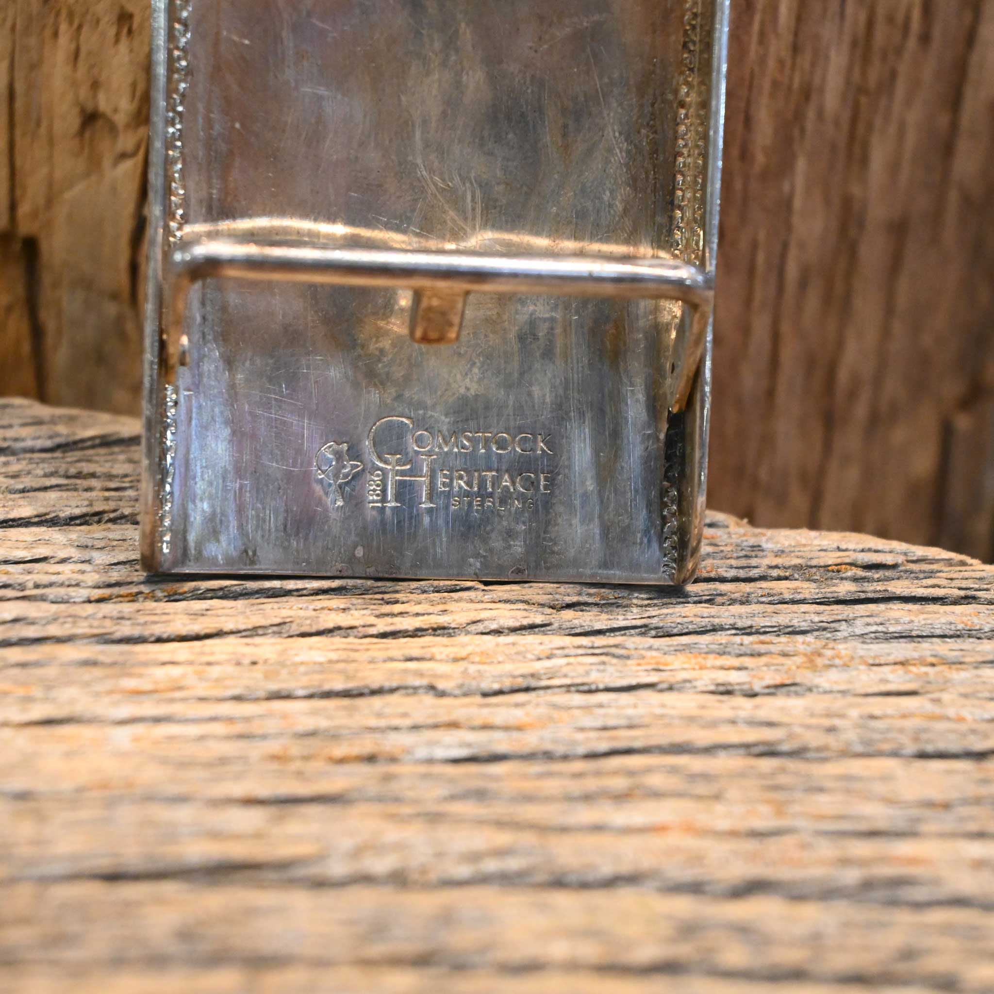 Comstock Floral Belt Buckle - Image 2
