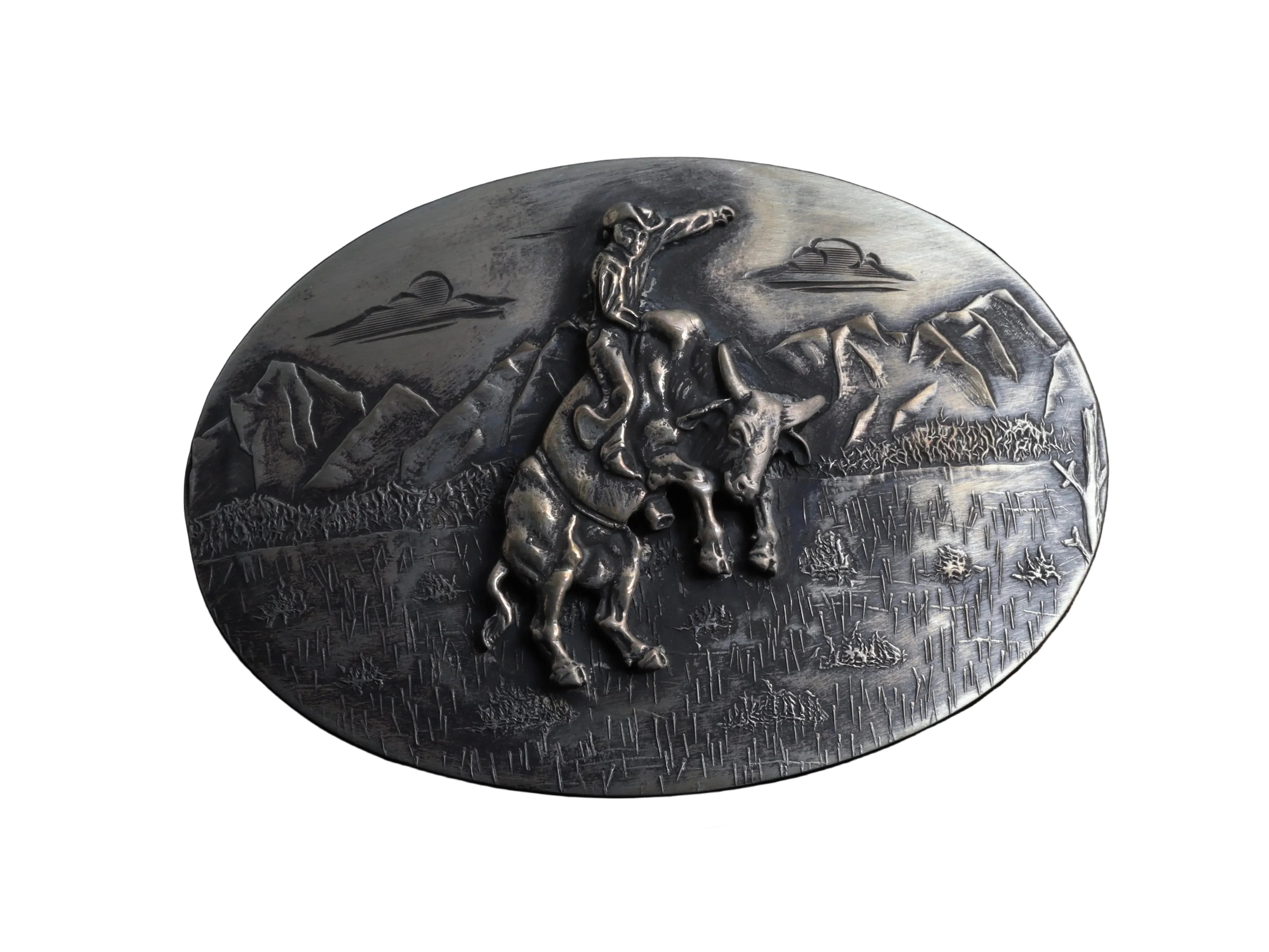 Comstock Heritage Bull Rider Ranchwear Buckle
