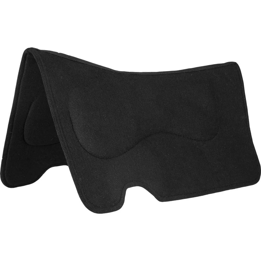 Contoured Wool Pad Liner w/Saddle Bar Protection