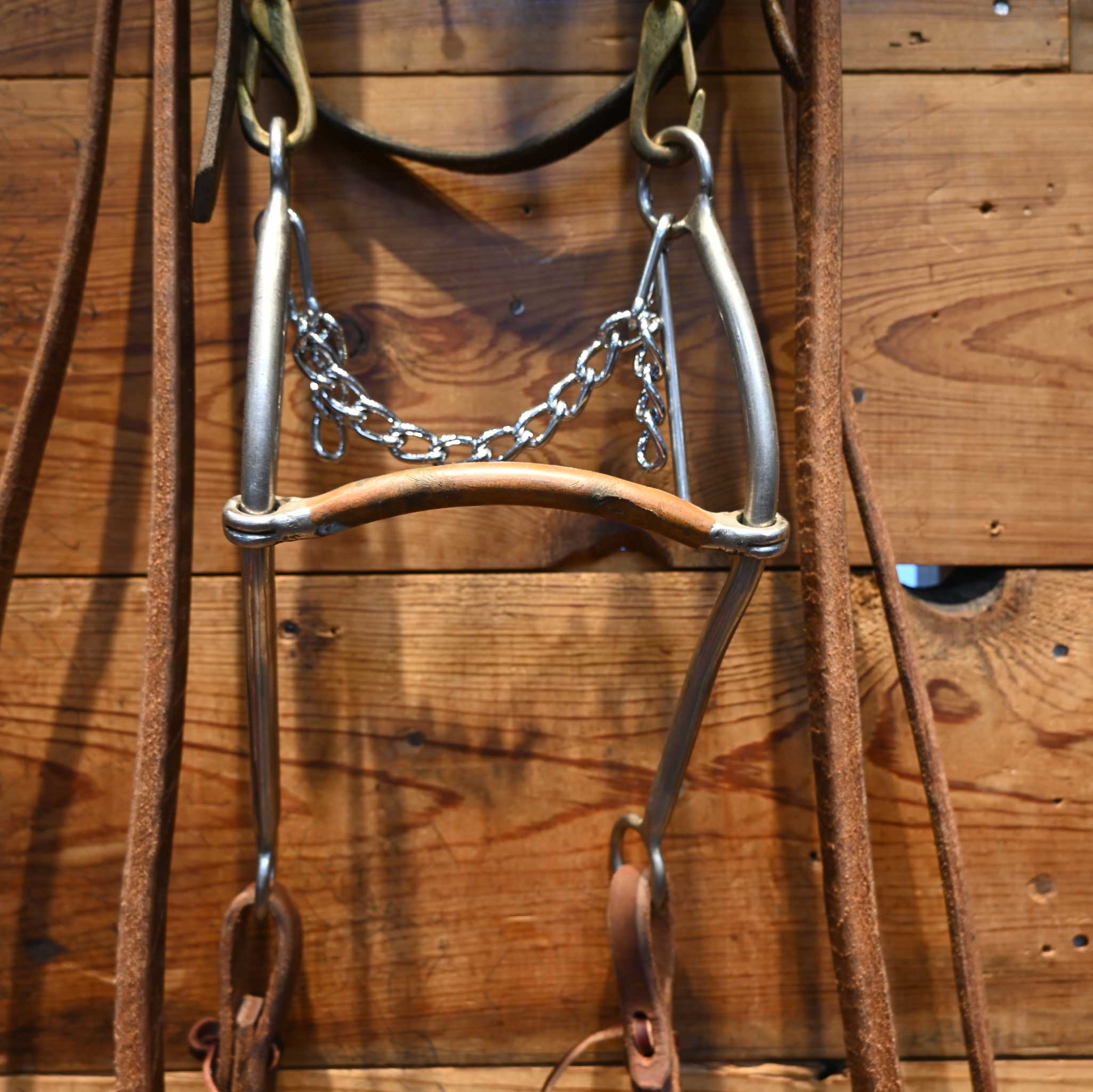 Copper Mullen Gag Bridle Rig w/ Browband Headstall - Image 2