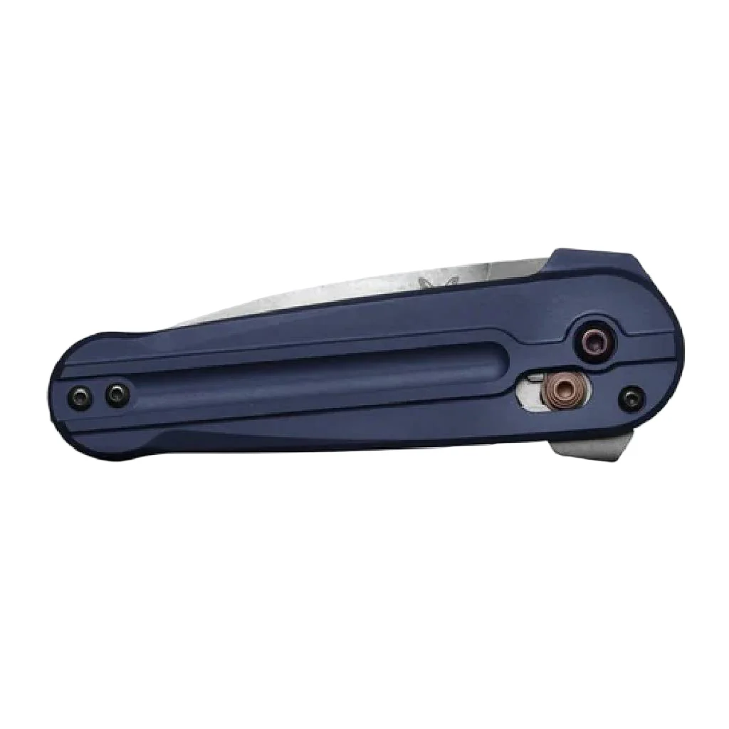 Benchmade Lowden 491 Crater Blue Aluminum Knife - Image 2
