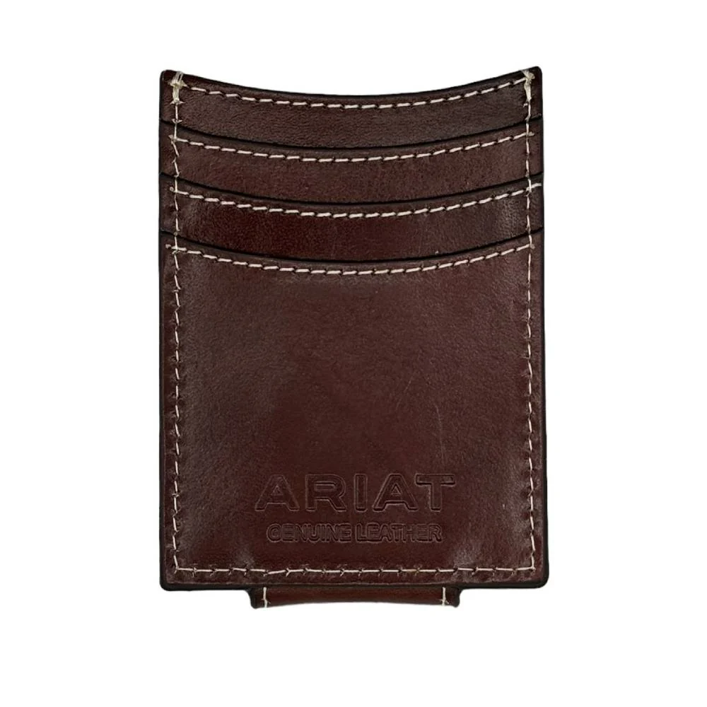 Ariat Floral Embossed Buck Lace Money Clip - Image 2