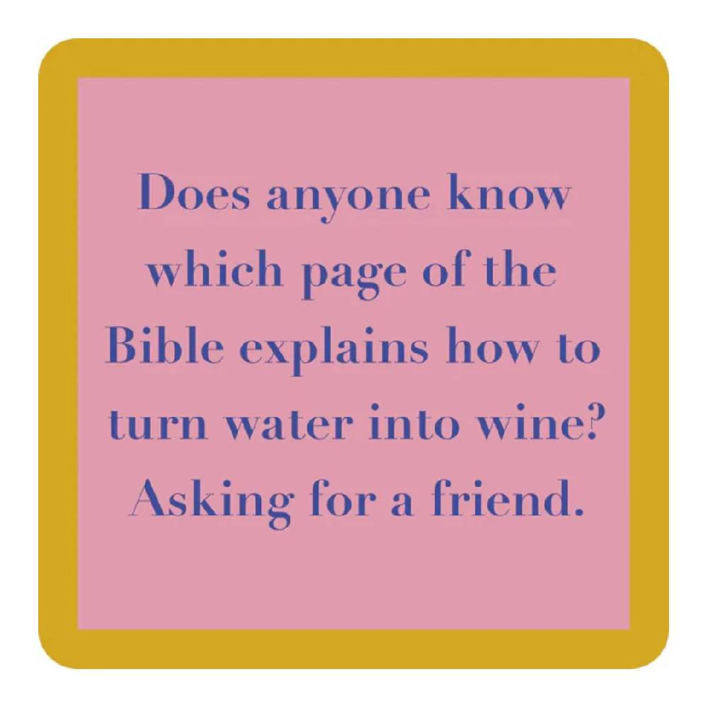 Bible Coaster