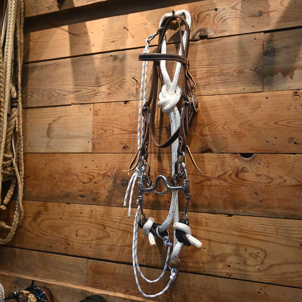 CHS Solid Port Sliding Gag w/ String Martingale - Image 2