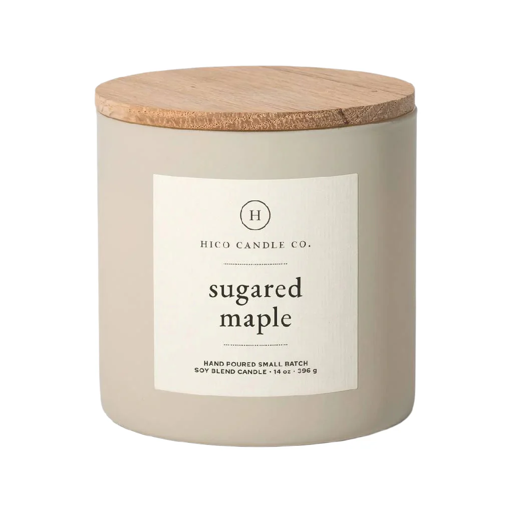 Hico Candle Co Sugared Maple Candle