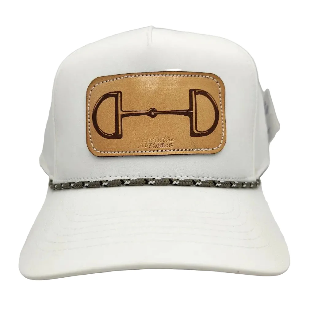 McIntire Saddlery Solid White Cap
