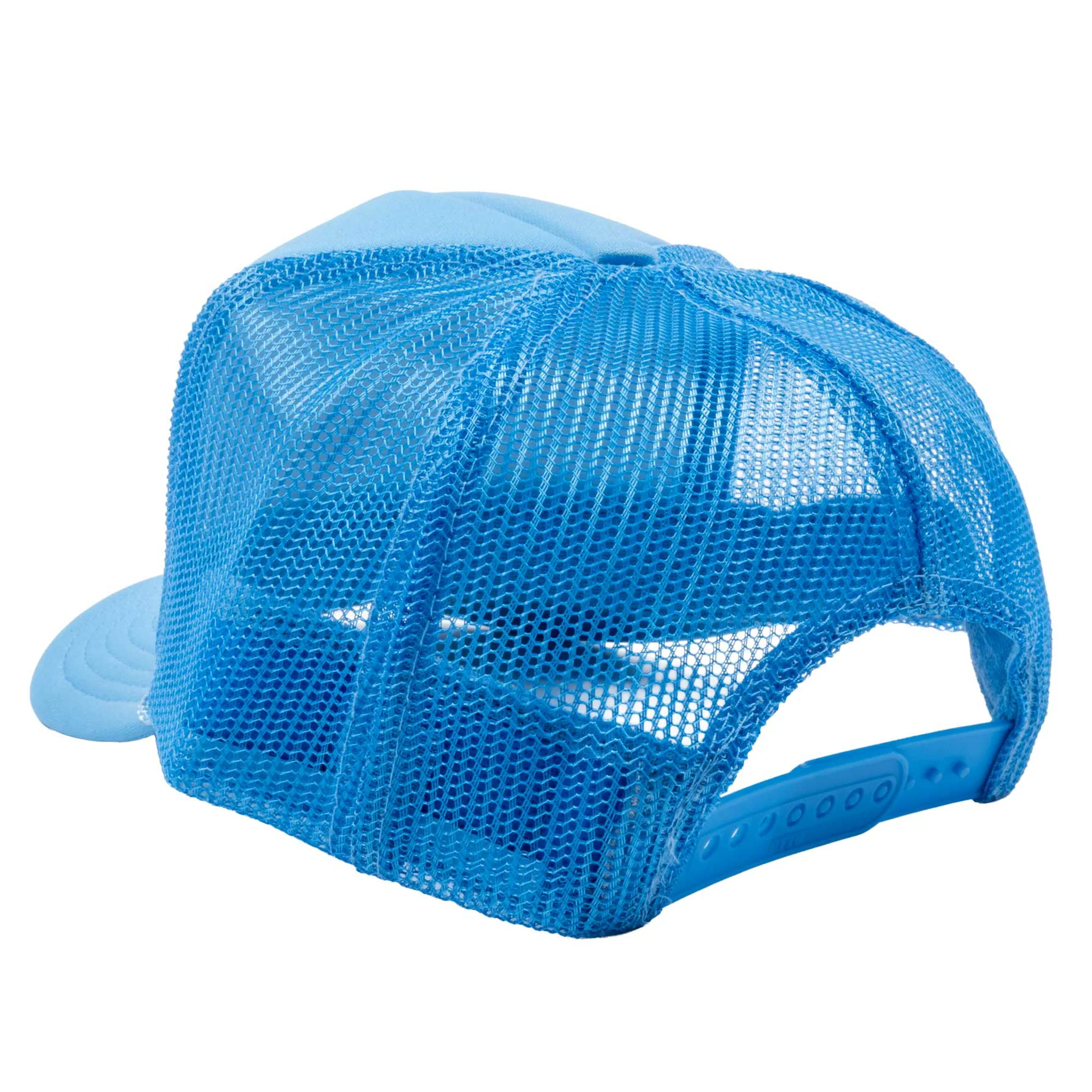 Teskey's Cowgirl Best In The West Trucker Cap - Light Blue/Light Blue - Image 3